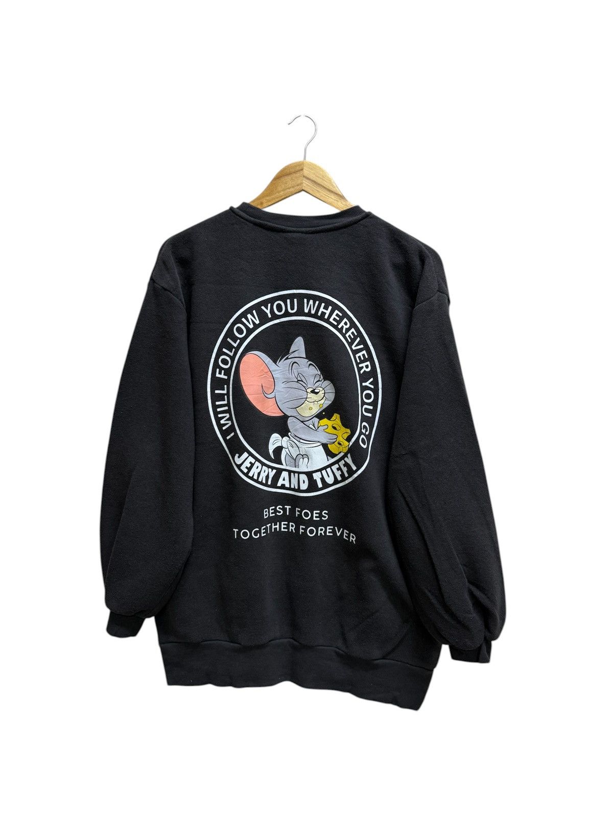 Cartoon Network Tom Jerry and Tuffy Cartoon Network Backhit Sweatshirt Size US XL / EU 56 / 4 - 1 Thumbnail