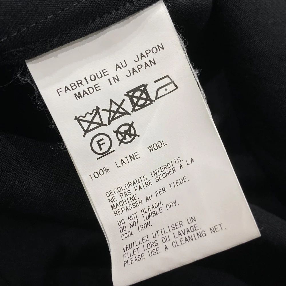 Yohji Yamamoto Yohji Yamamoto pour homme/19AW Wrinkled Gabardine Tall Shirt Size US M / EU 48-50 / 2 - 6 Thumbnail