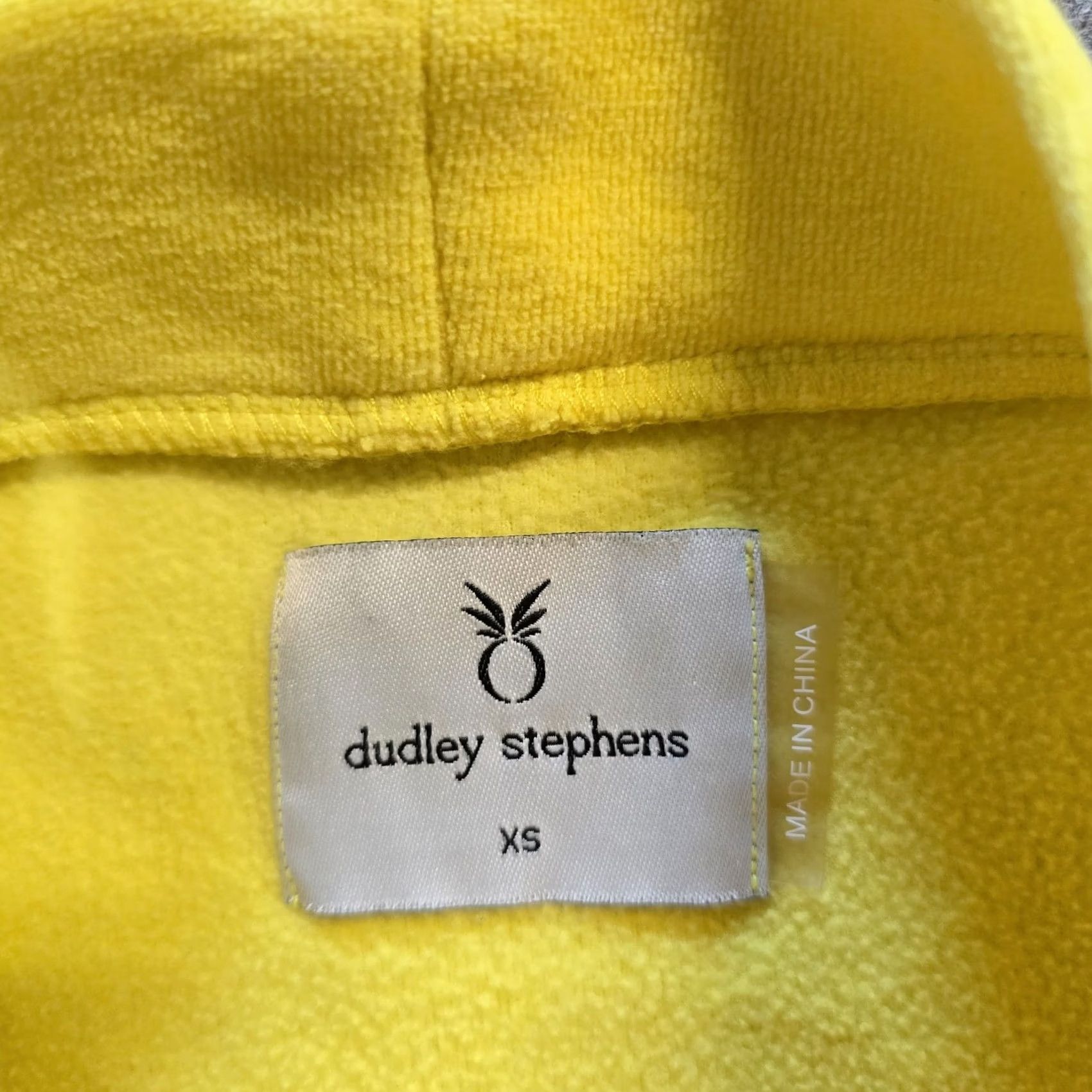 Vintage Dudley Stephens Sweater Womens Size XS Yellow High Neck Pullover Fleece Casual Winter Size XS / US 0-2 / IT 36-38 - 4 Thumbnail