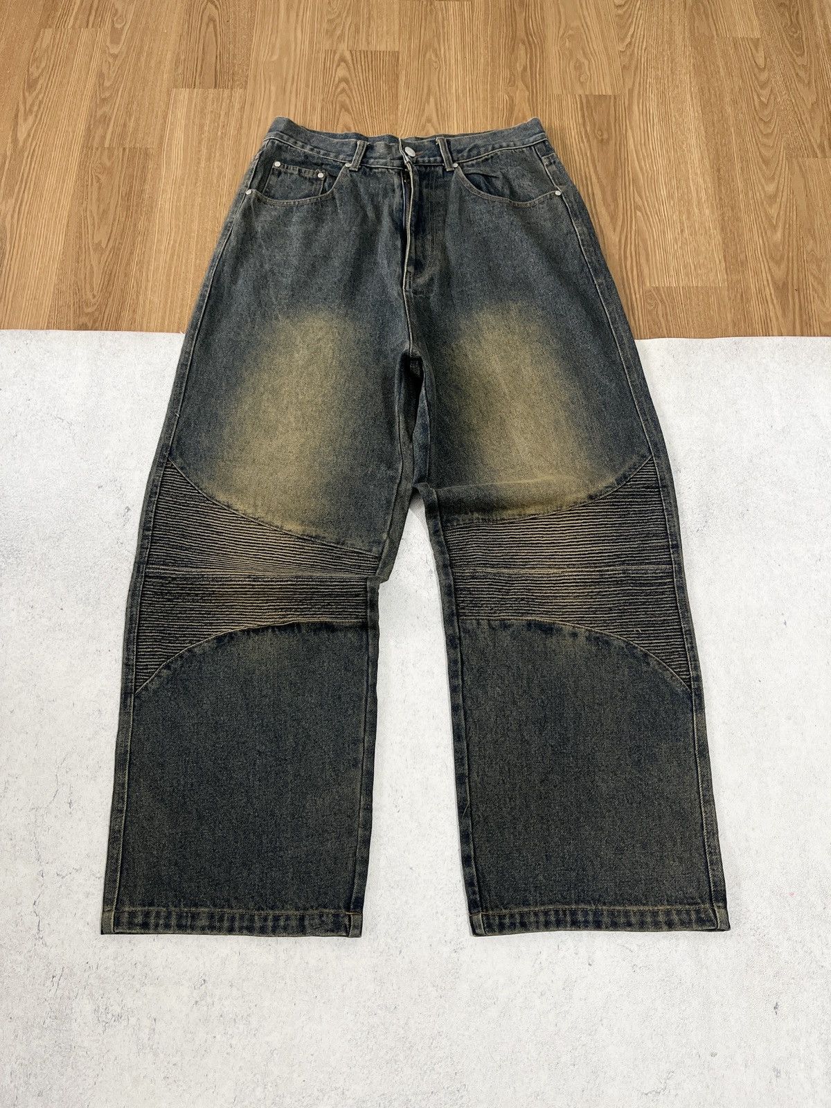 Other Baggy Bikers Denim Pants Size US 31 - 1 Thumbnail