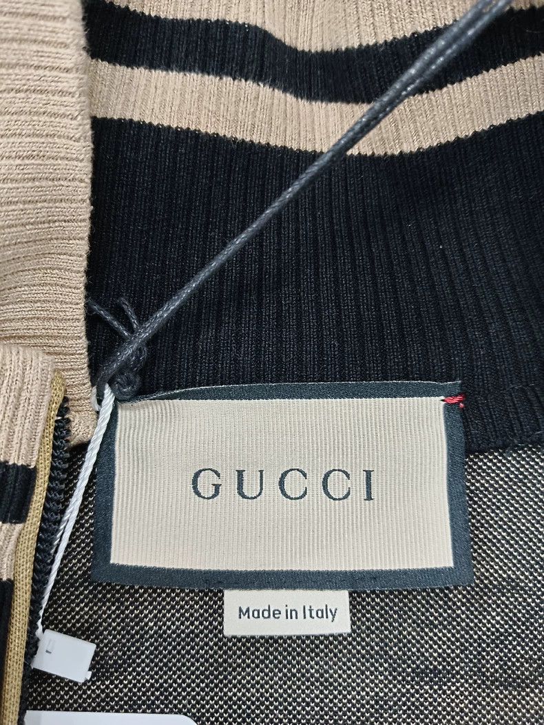 Gucci Gucci Full-print side striped long-sleeved zipper jacket 25 Size US M / EU 48-50 / 2 - 4 Thumbnail