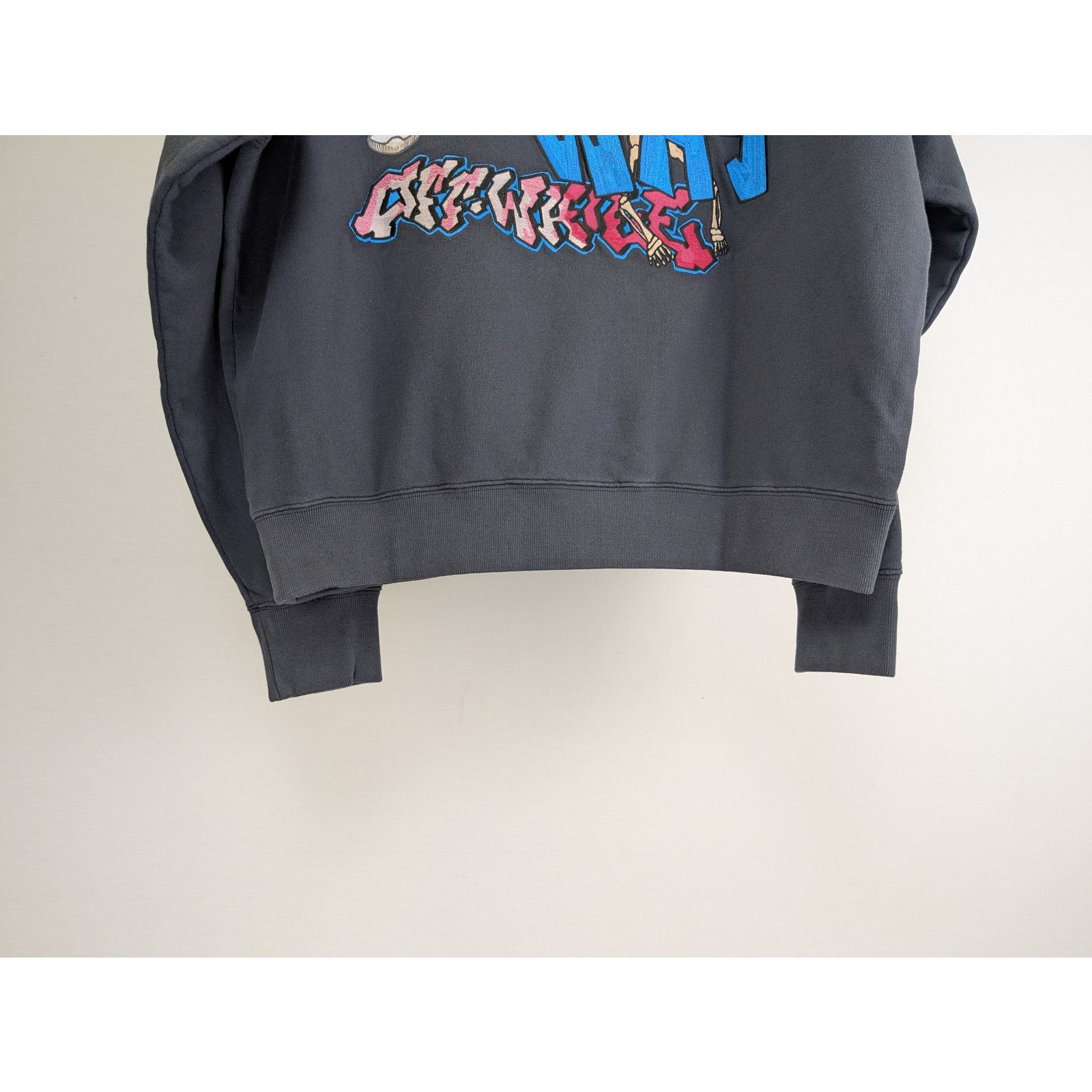 Off-White o1rshd1 Graff Pupp Skate Hoodie outerspace in Multicolor Size US L / EU 52-54 / 3 - 11 Thumbnail