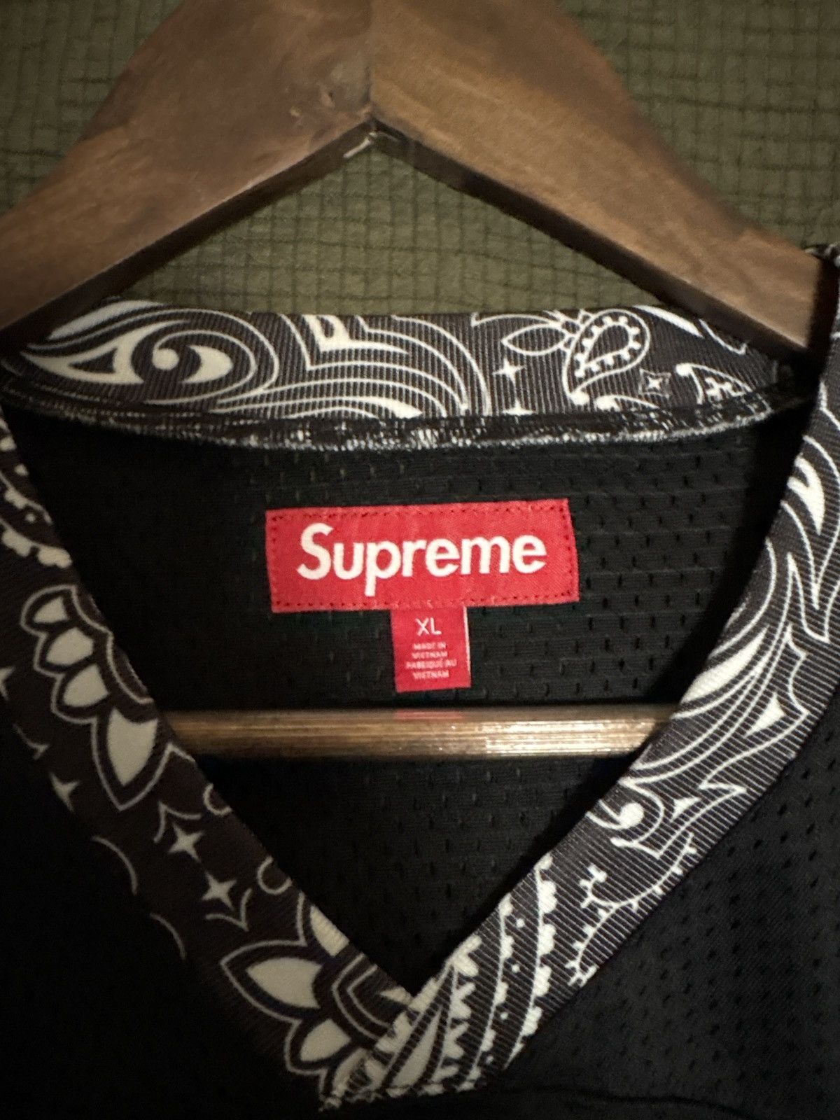 Supreme Supreme Bandana football Jersey XL Size US XL / EU 56 / 4 - 4 Thumbnail