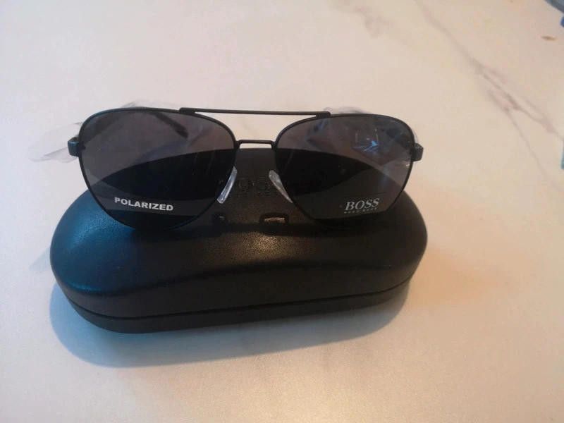 Designer Boss men's black sunglasses Size ONE SIZE - 4 Thumbnail