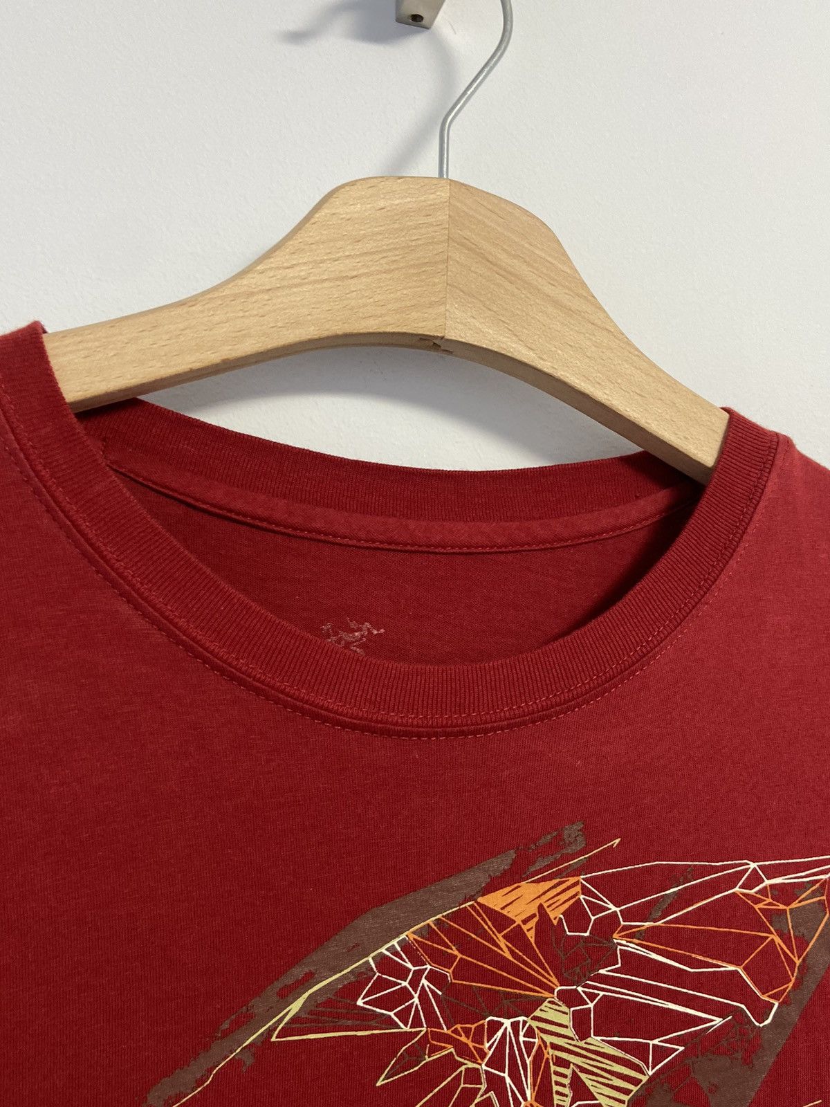 Arc'teryx Vintage Arcteryx Big Logo T-Shirt Red Size US M / EU 48-50 / 2 - 6 Thumbnail