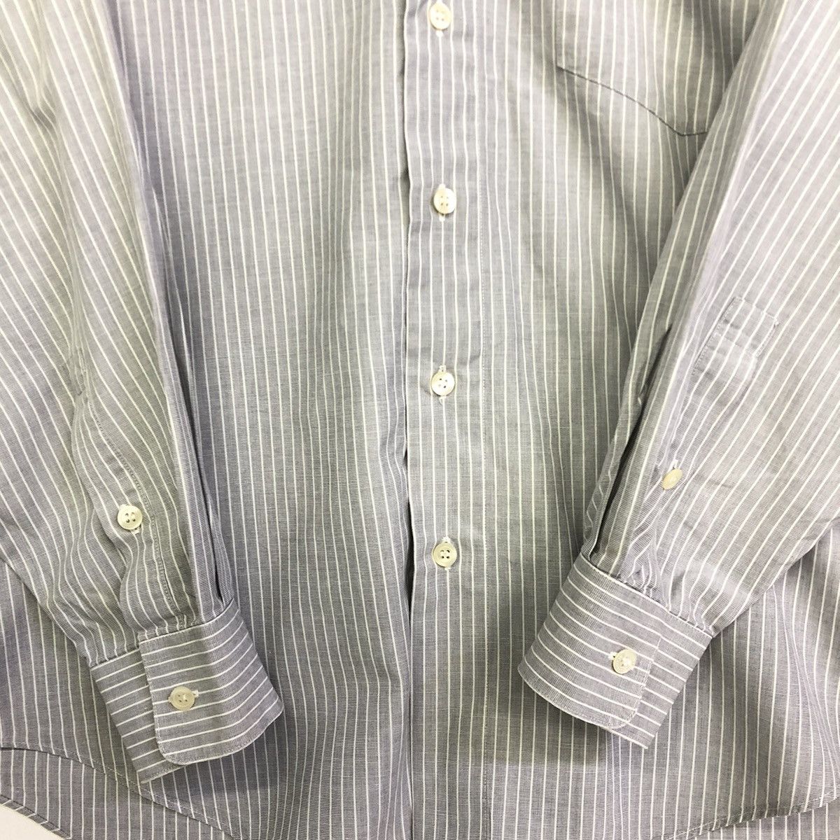 Issey Miyake × Japanese Brand × Vintage Vintage Issey Miyake IM product Stripe Button Shirt Size US M / EU 48-50 / 2 - 8 Thumbnail