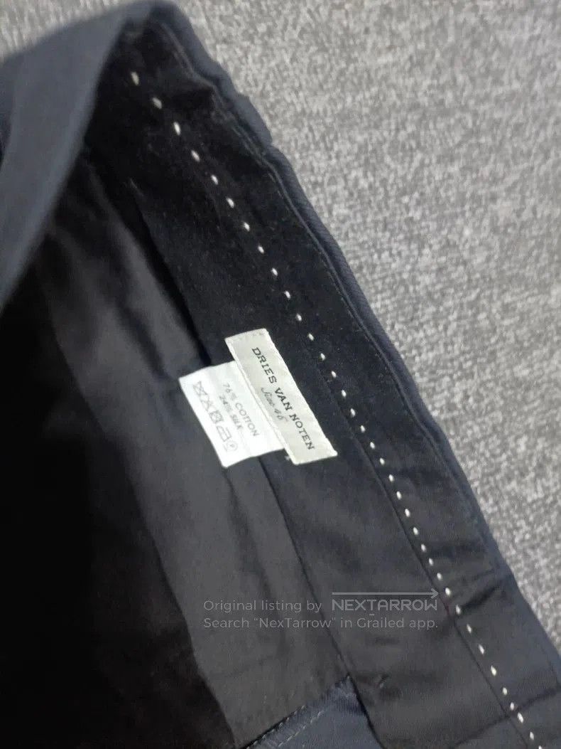 Dries Van Noten Dries Van Noten Blue Black Suit Set. Size US M / EU 48-50 / 2 - 8 Thumbnail