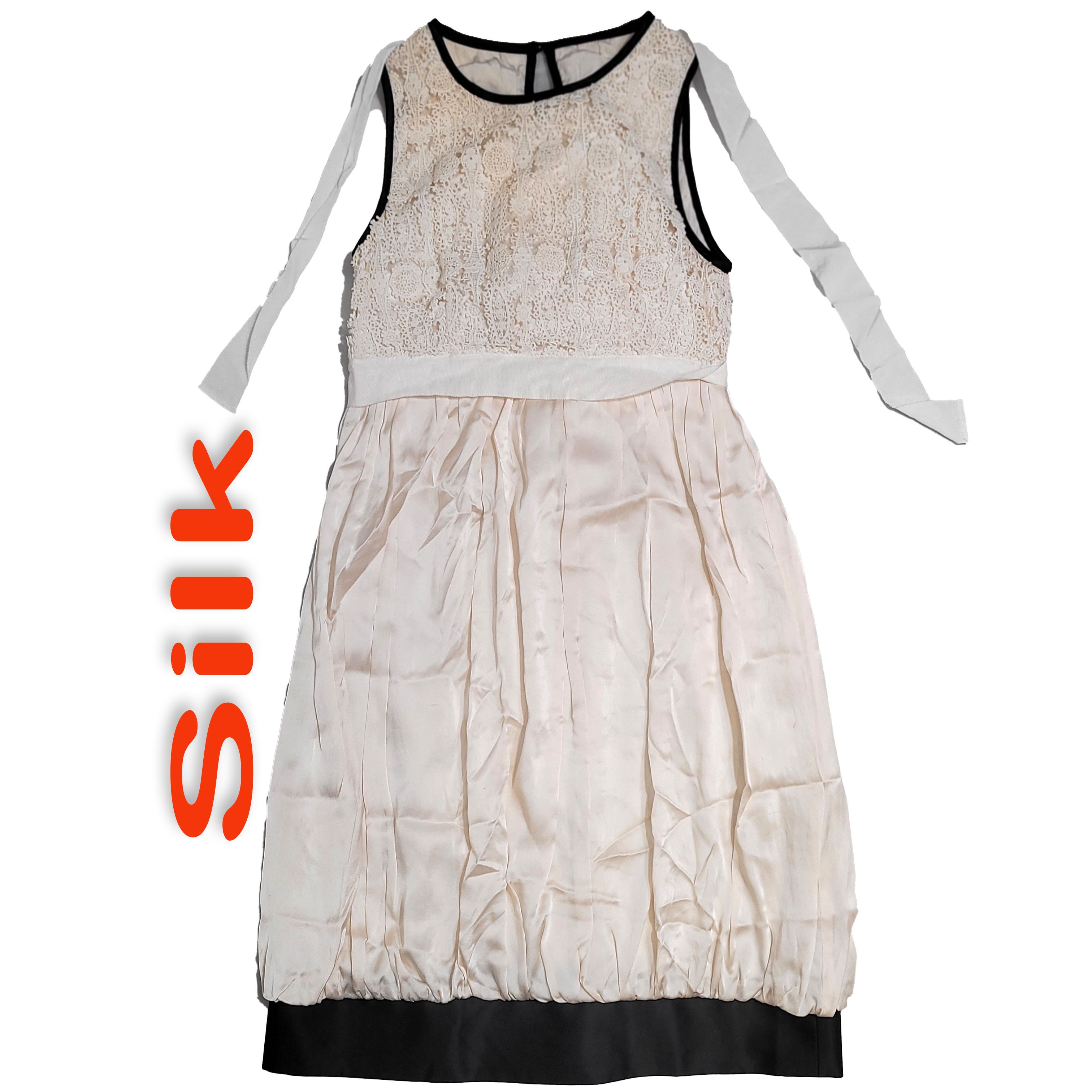 Other Women's Silk S Sleeveless Strap Slip Tank Dress Flaw SDK401 Size S / US 4 / IT 40 - 1 Thumbnail