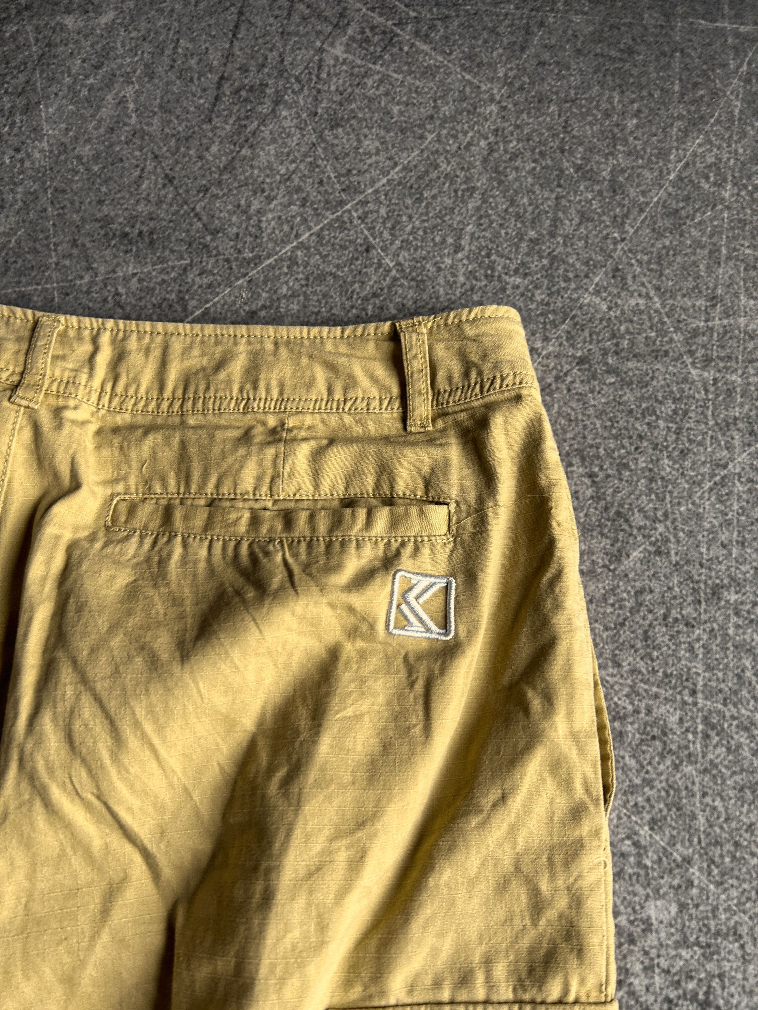 Karl Kani Vintage CRAZY JNCO Style Rap Wahsed Cargo Pants 90s Size US 32 / EU 48 - 8 Thumbnail