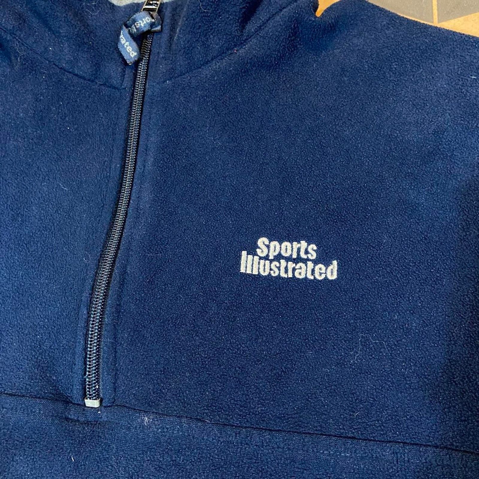 Hanes 2000s quarter zip sports illustrated embroidered Size US XL / EU 56 / 4 - 4 Thumbnail