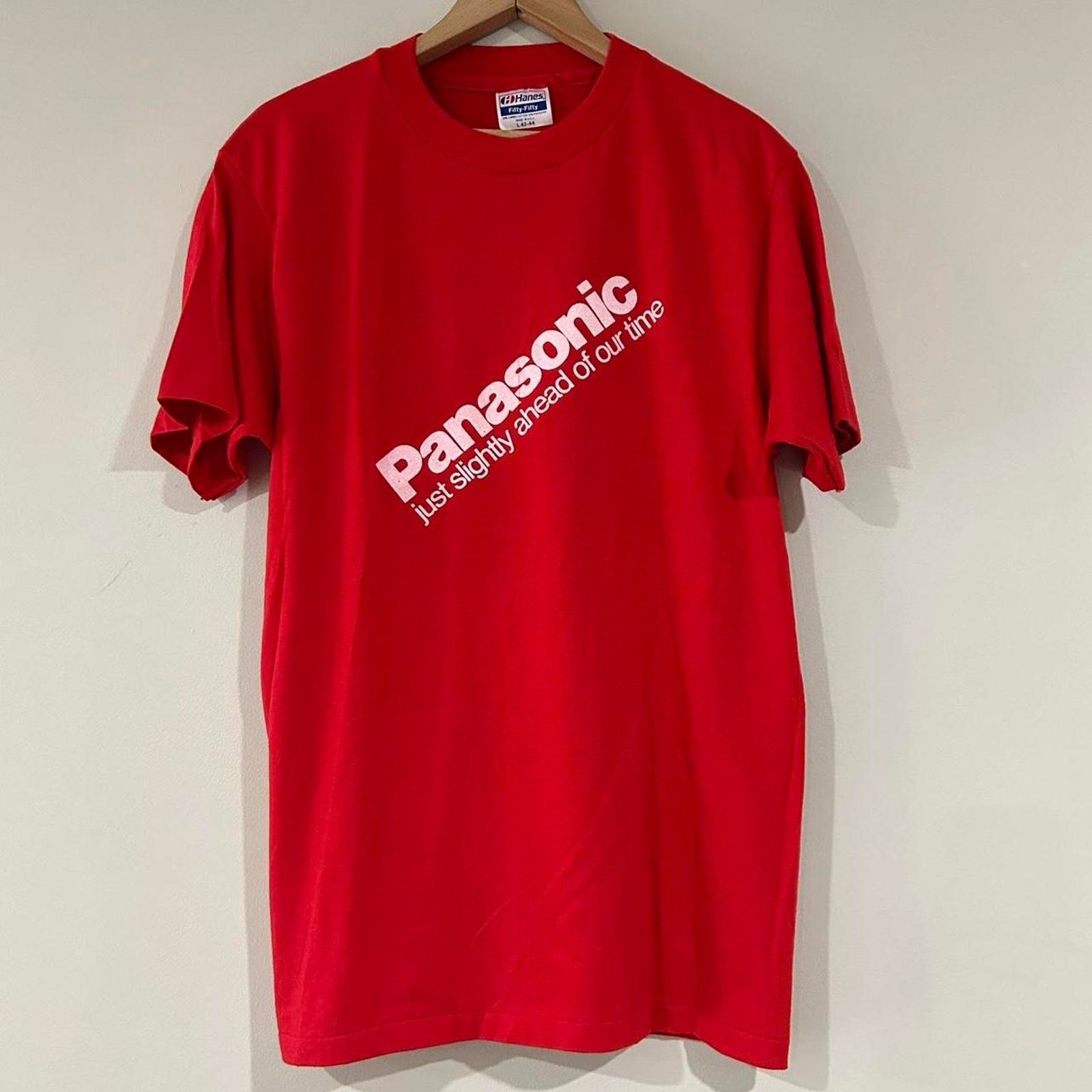 Hanes Vintage Panasonic Promo Shirt Size US L / EU 52-54 / 3 - 1 Thumbnail