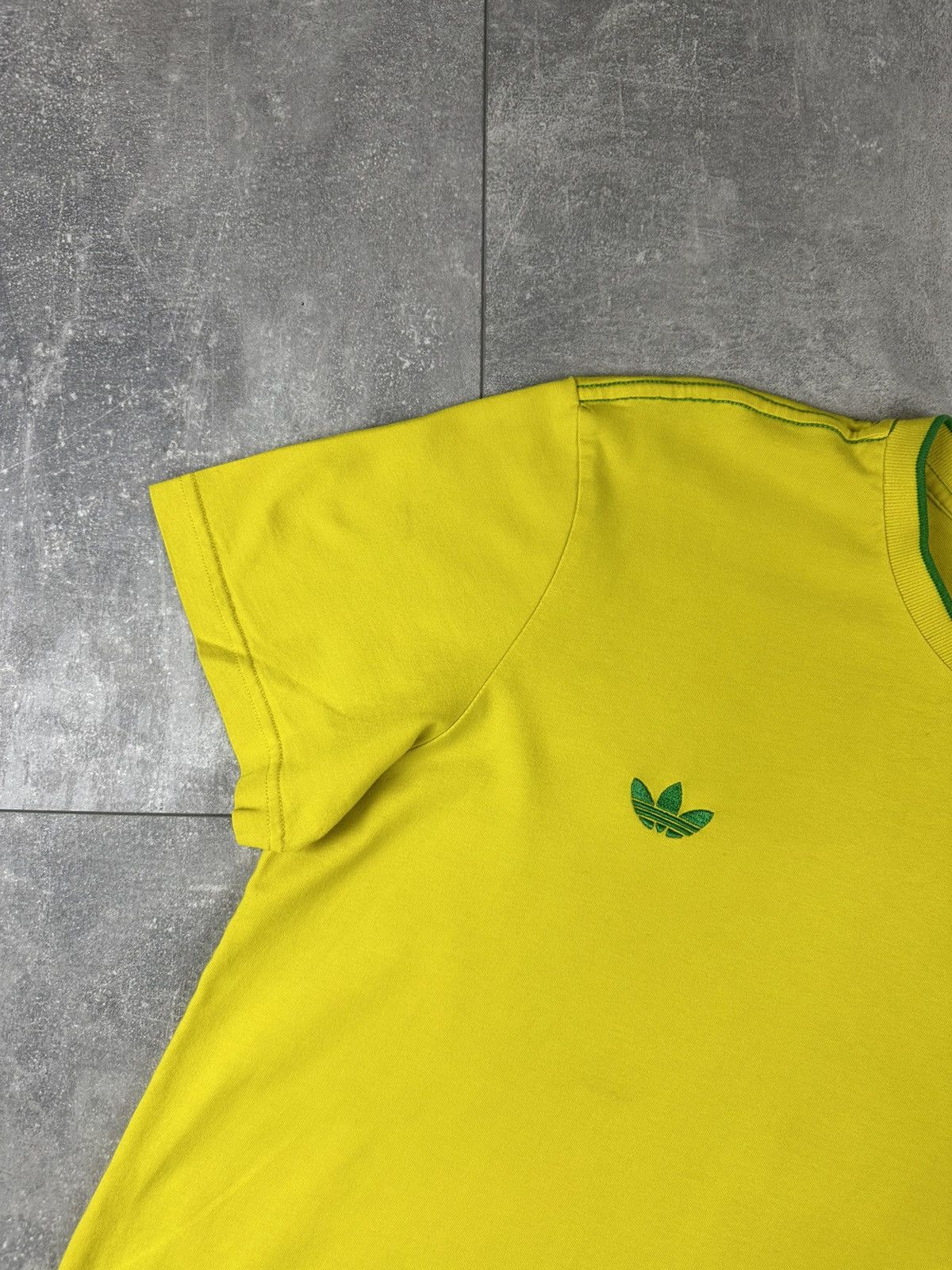Adidas Adidas Brazil National Team 2010 Soccer Cotton Shirt Size US L / EU 52-54 / 3 - 2 Thumbnail
