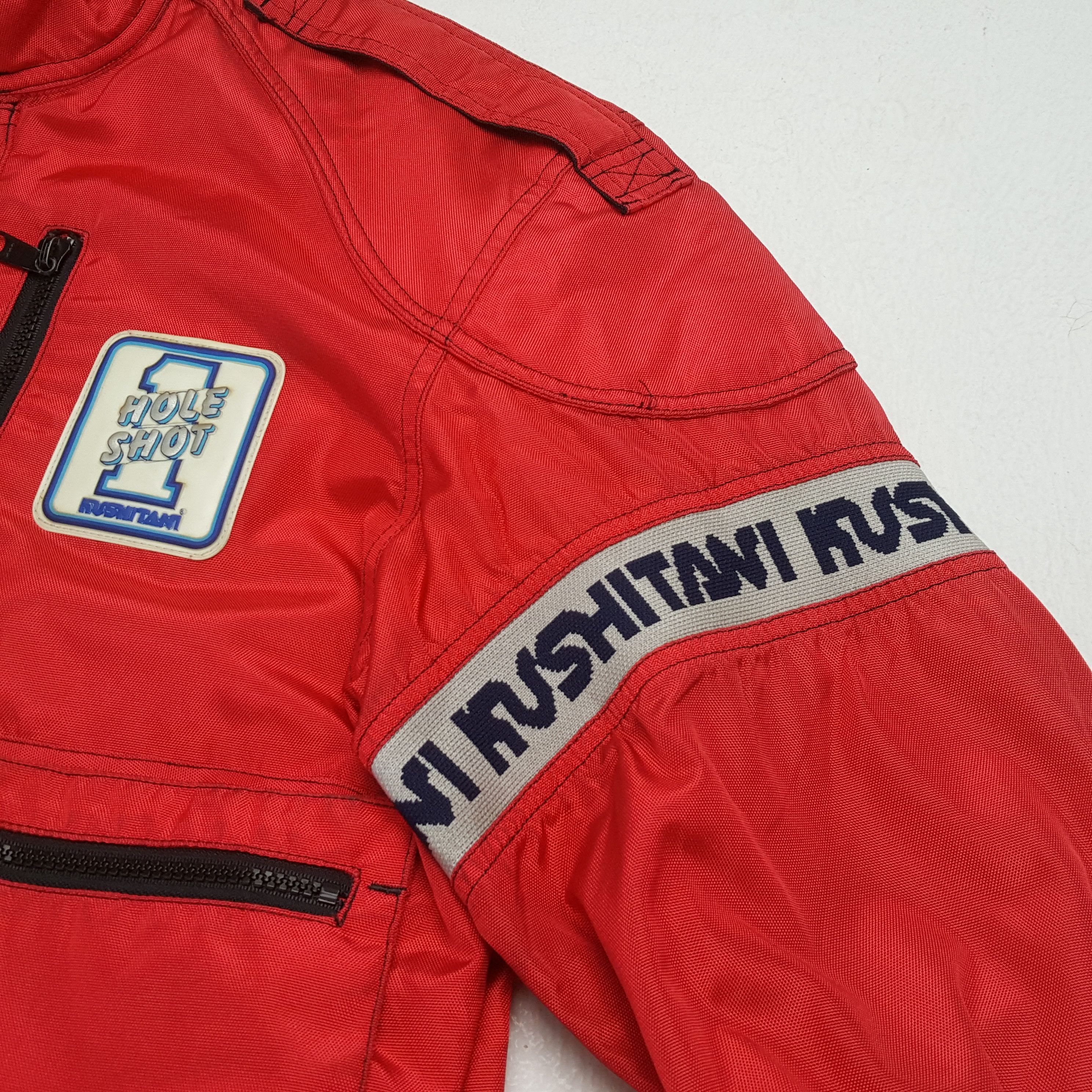 Japanese Brand × Vintage Vintage KUSHITANI HOLE SHOT 1 Japanese Motorcycle Jacket Size US L / EU 52-54 / 3 - 8 Thumbnail