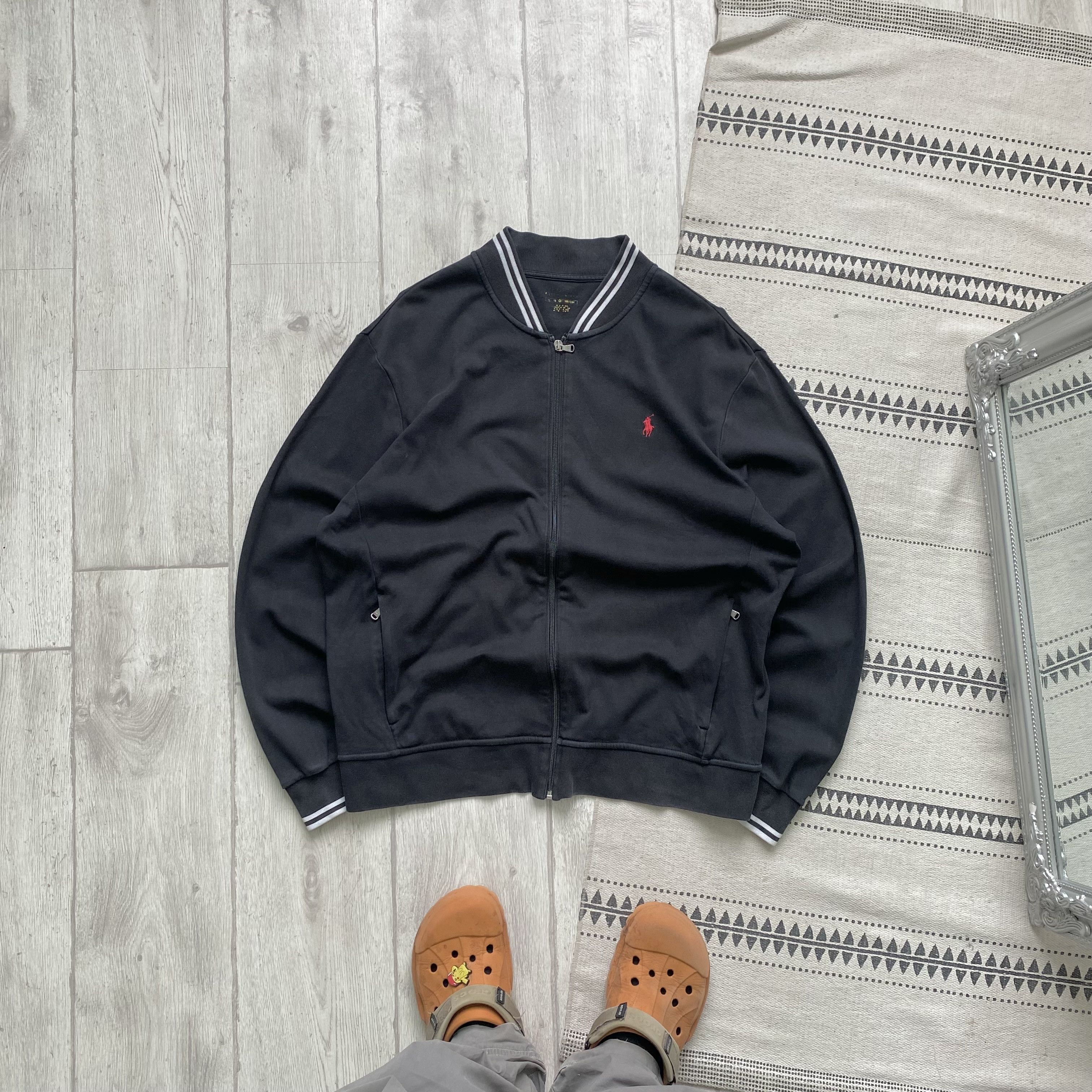 Polo Ralph Lauren Vintage Polo Ralph Lauren sweatshirt Zip up Bomber Sweater Size US XL / EU 56 / 4 - 1 Thumbnail