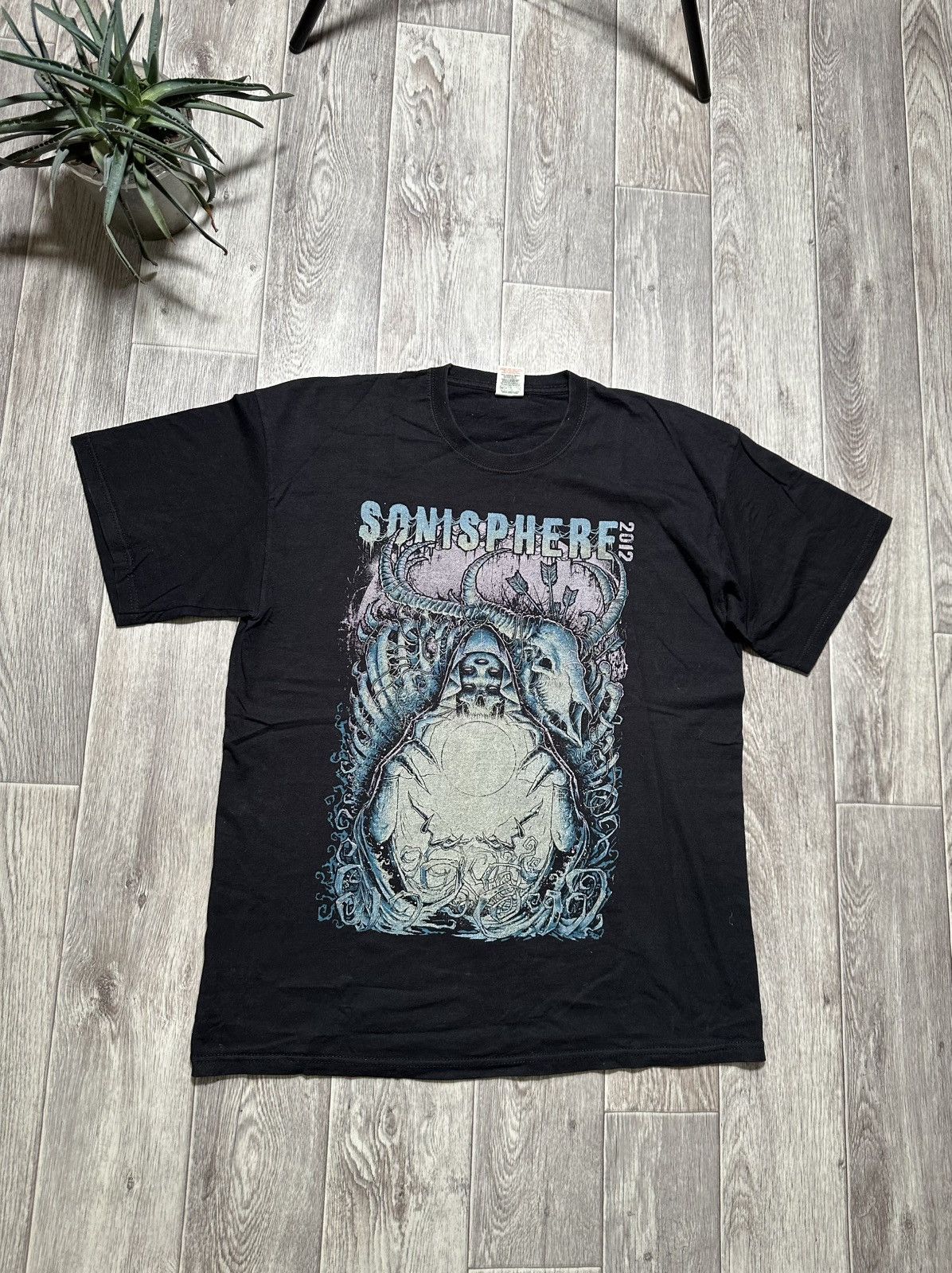 Band Tees × Metallica Vintage Sonisphere Music Festival 2012 Metallica T-shirt Size US L / EU 52-54 / 3 - 1 Thumbnail