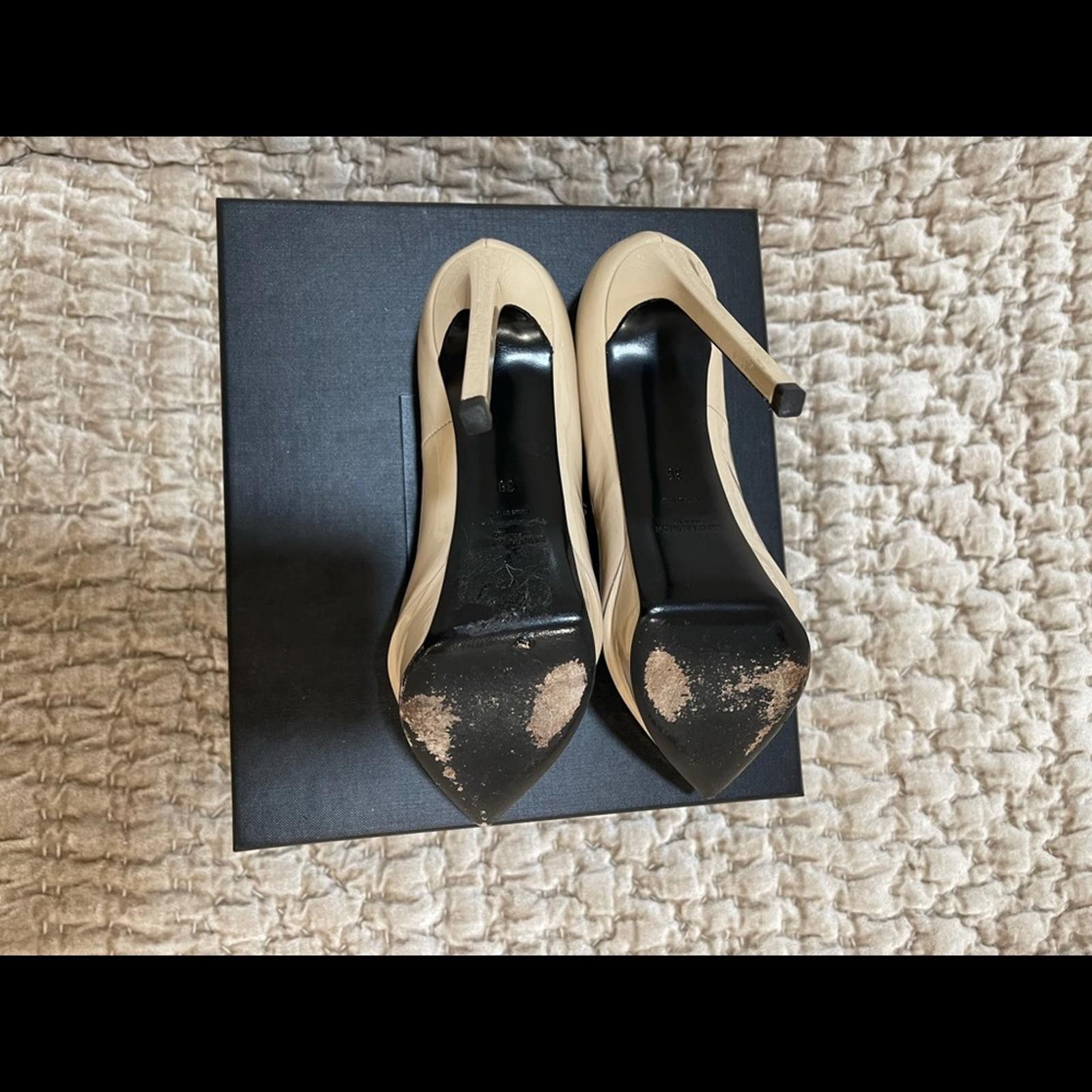 Yves Saint Laurent YSL / Saint Laurent Pumps Vitello vernice heels Size US 8 / IT 38 - 5 Thumbnail