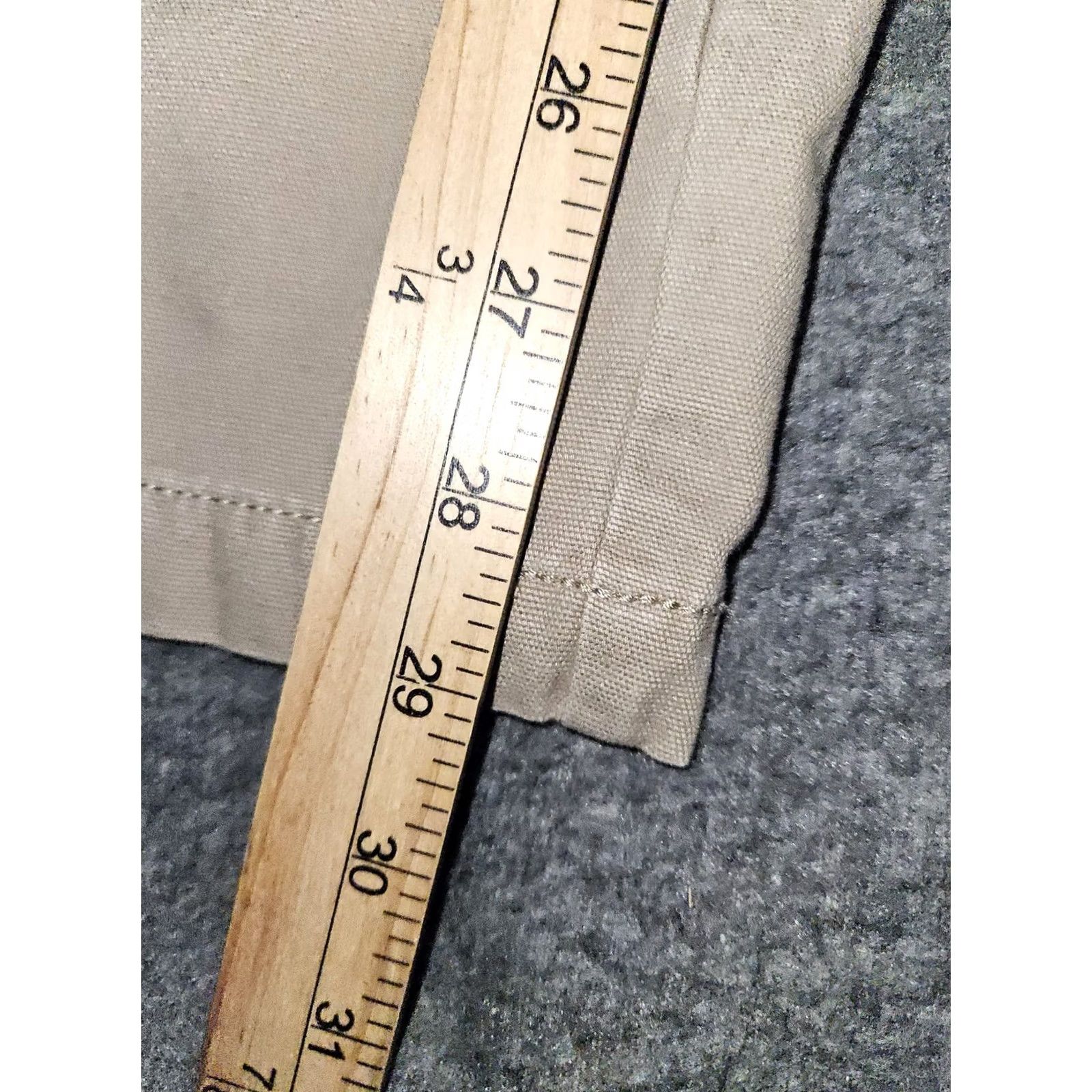 Dockers Dockers Pants Mens 36x30 Khaki Relaxed Fit Cargo Workwear Utility Cotton Jeans-style? No, Pants. Size US 36 / EU 52 - 2 Thumbnail