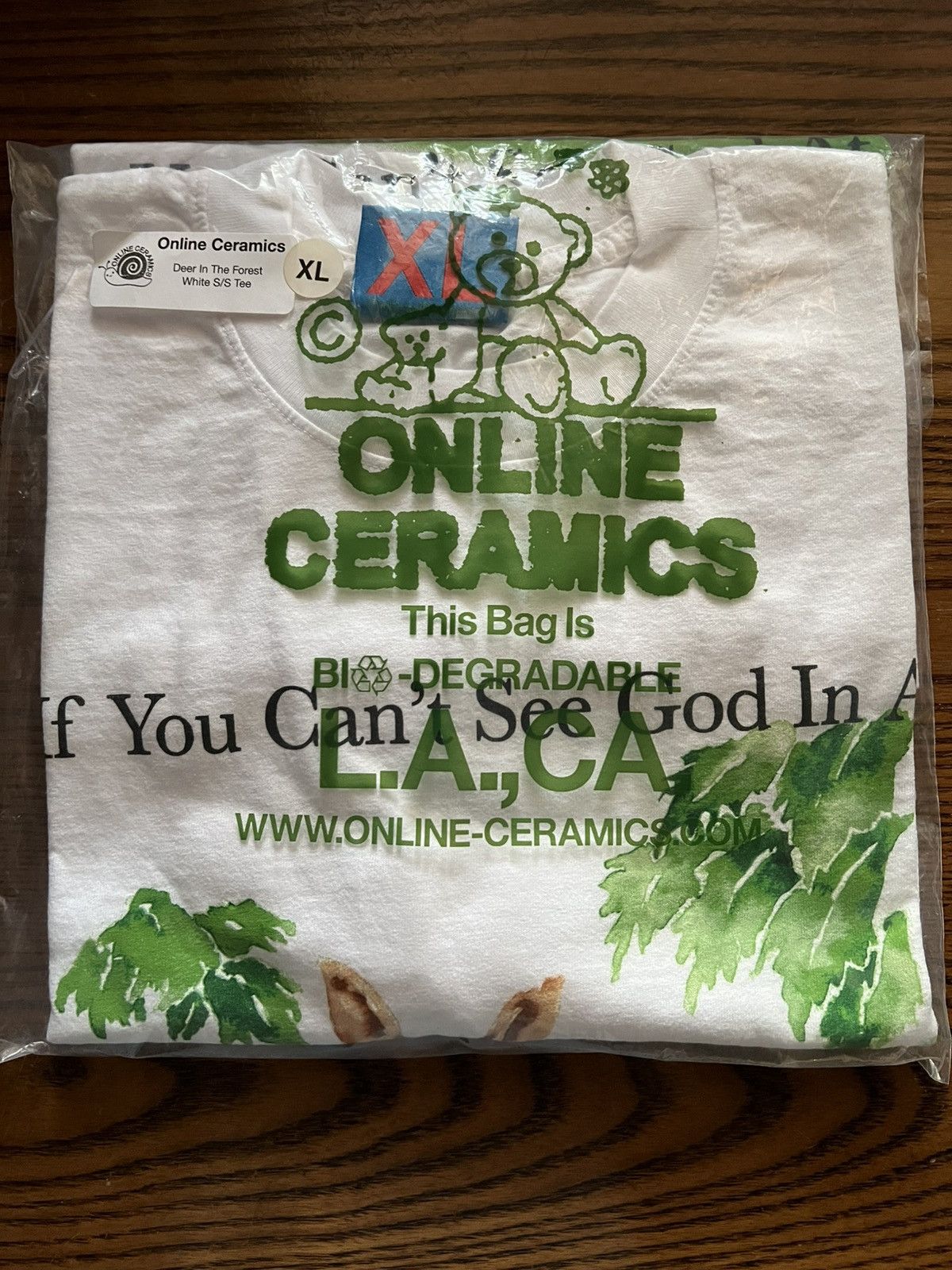 Online Ceramics Online Ceramics Deer in the Forest Tee Size US XL / EU 56 / 4 - 1 Thumbnail