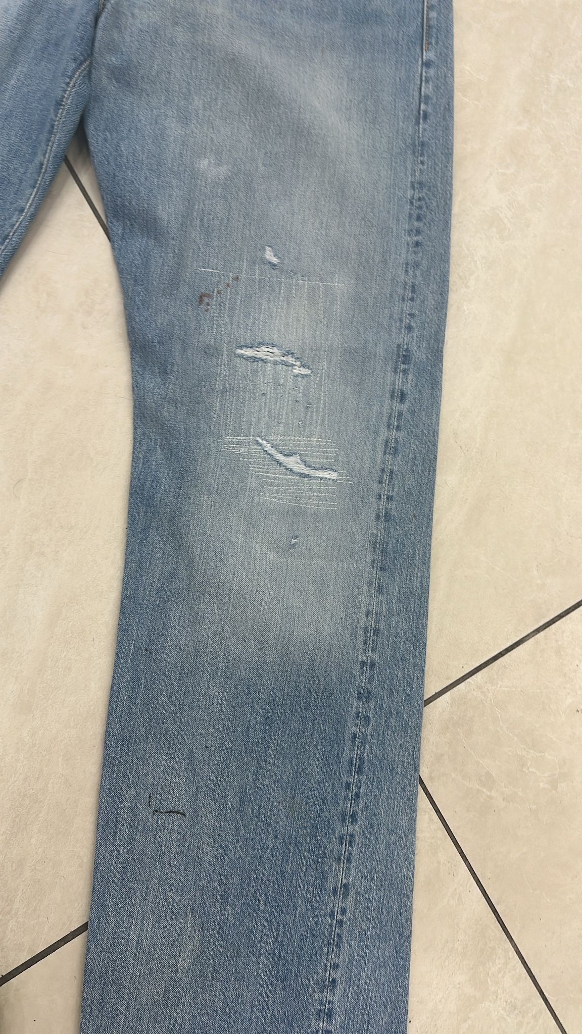 Levi's Vintage Clothing LVC Levi's Vintage Clothing 1947 501XX BigE Selvedge Jeans Size US 38 / EU 54 - 8 Thumbnail