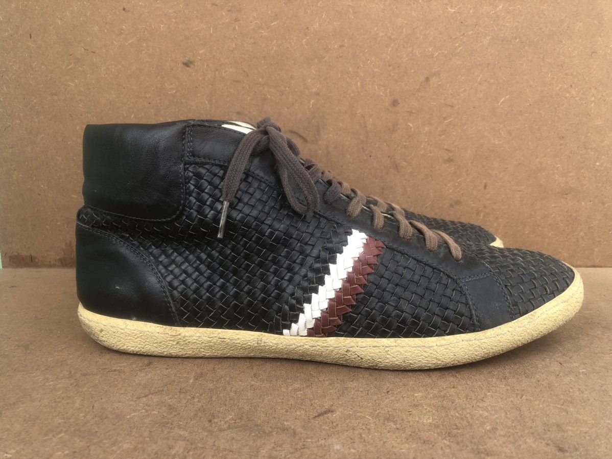 Moncler Moncler Black Hightop Sneakers Size 44 Size US 10 / EU 43 - 3 Thumbnail