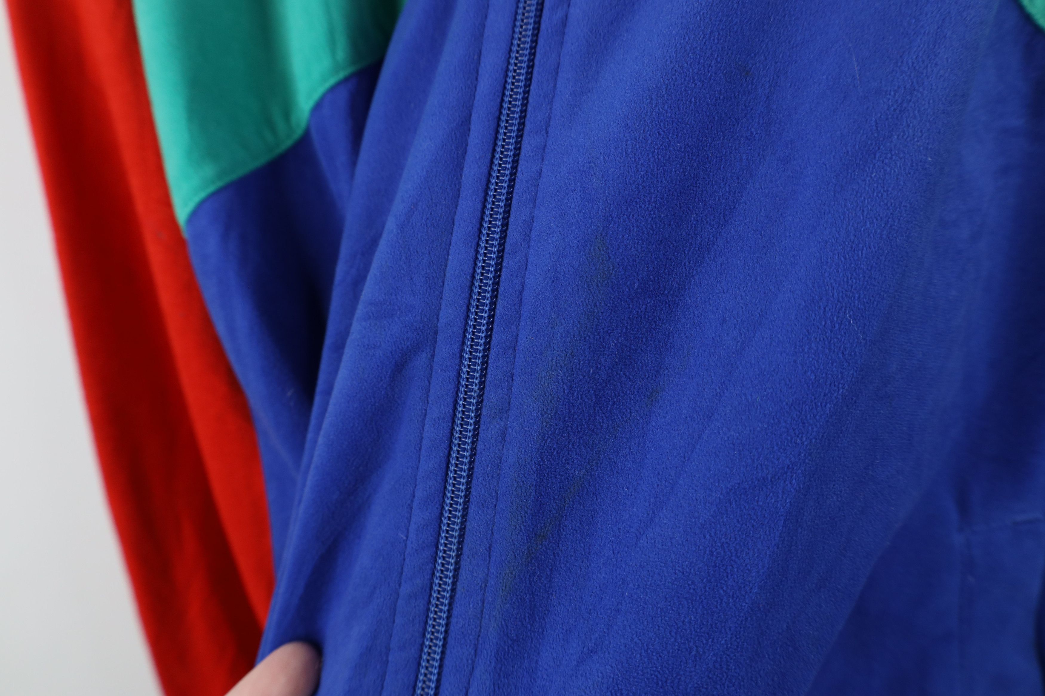 Adidas Vintage 80s 90s Adidas Block Velour Velvet Track Jacket Size US XXL / EU 58 / 5 - 5 Thumbnail