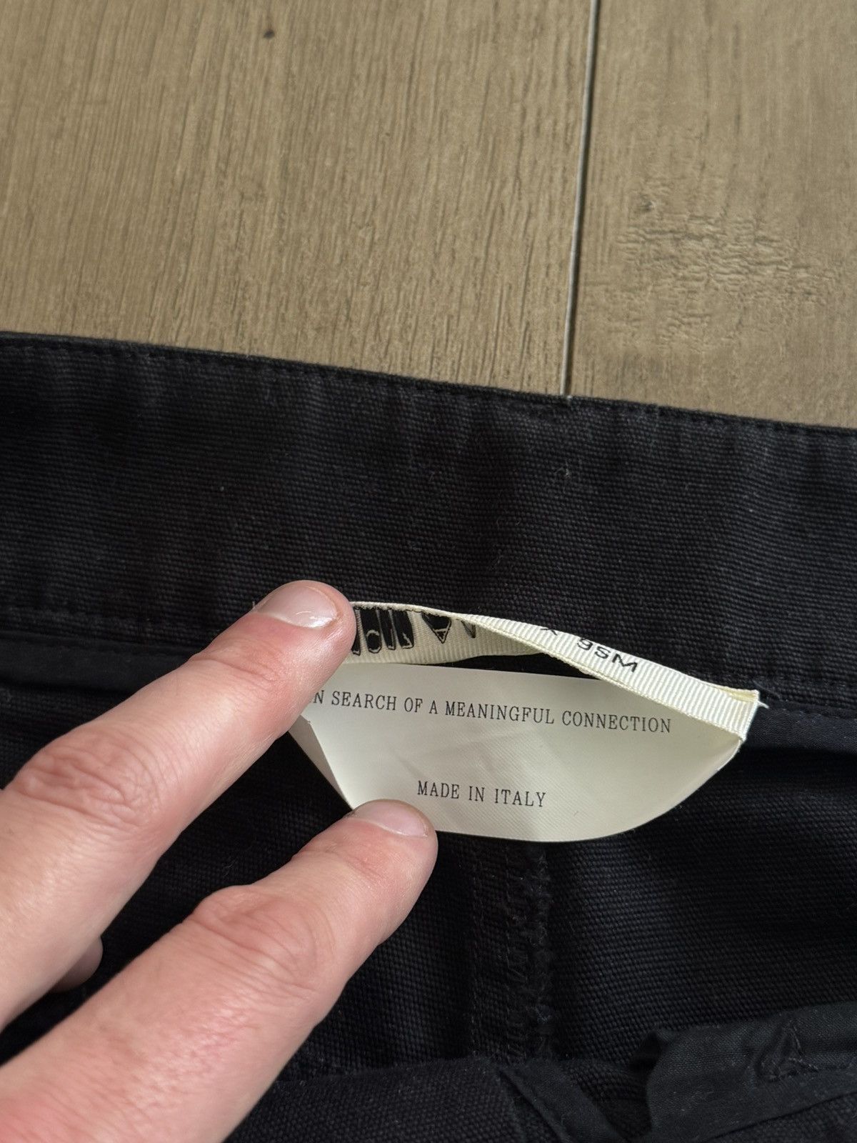 1017 ALYX 9SM Alyx Rare Black Cargo Runway Pocket Straight Cut Pants Size US 34 / EU 50 - 6 Thumbnail