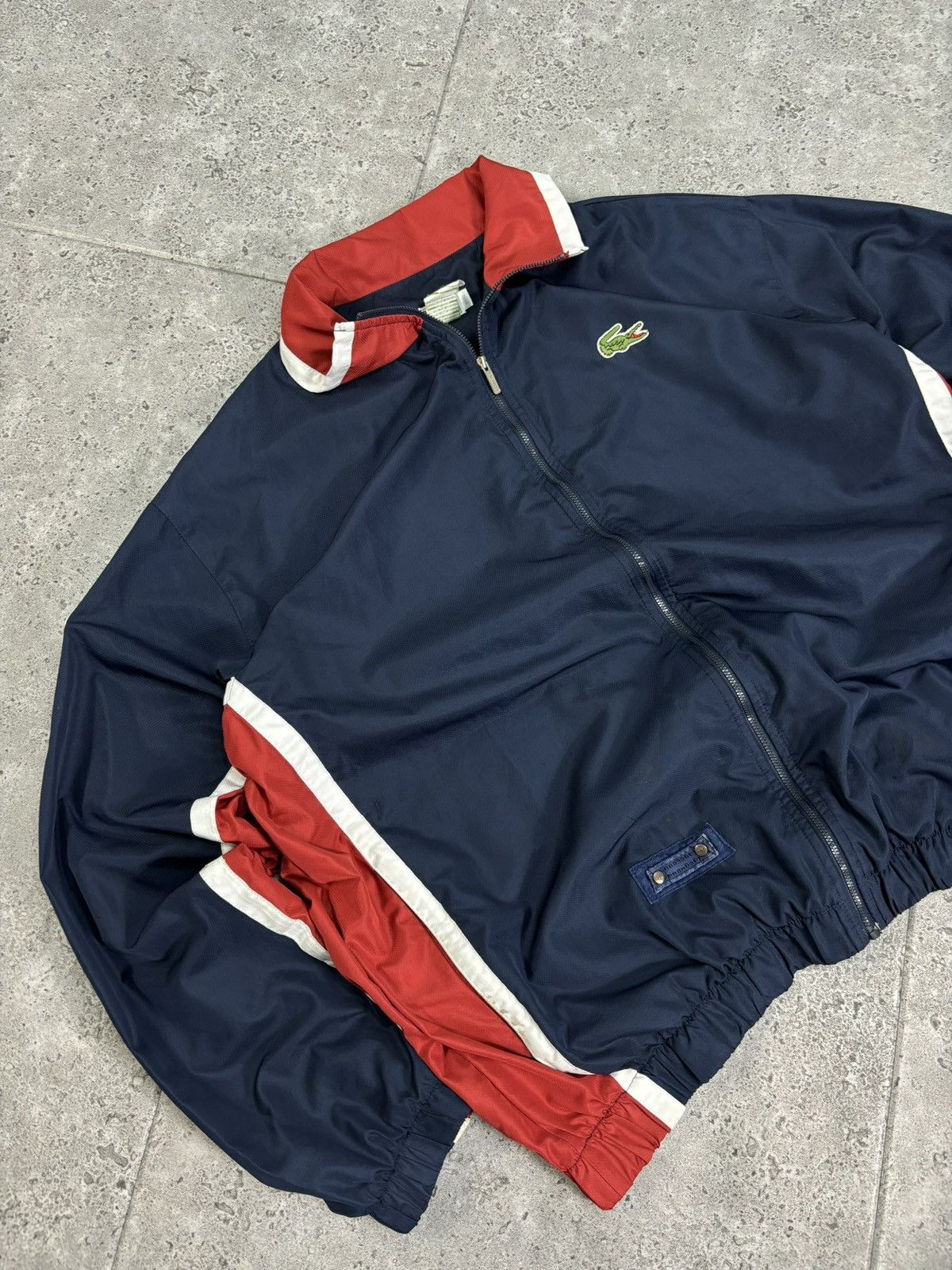 Lacoste × Vintage 2000s Lacoste Boxy Windbreaker Big Logo Old Money Gorpcore Size US M / EU 48-50 / 2 - 3 Thumbnail