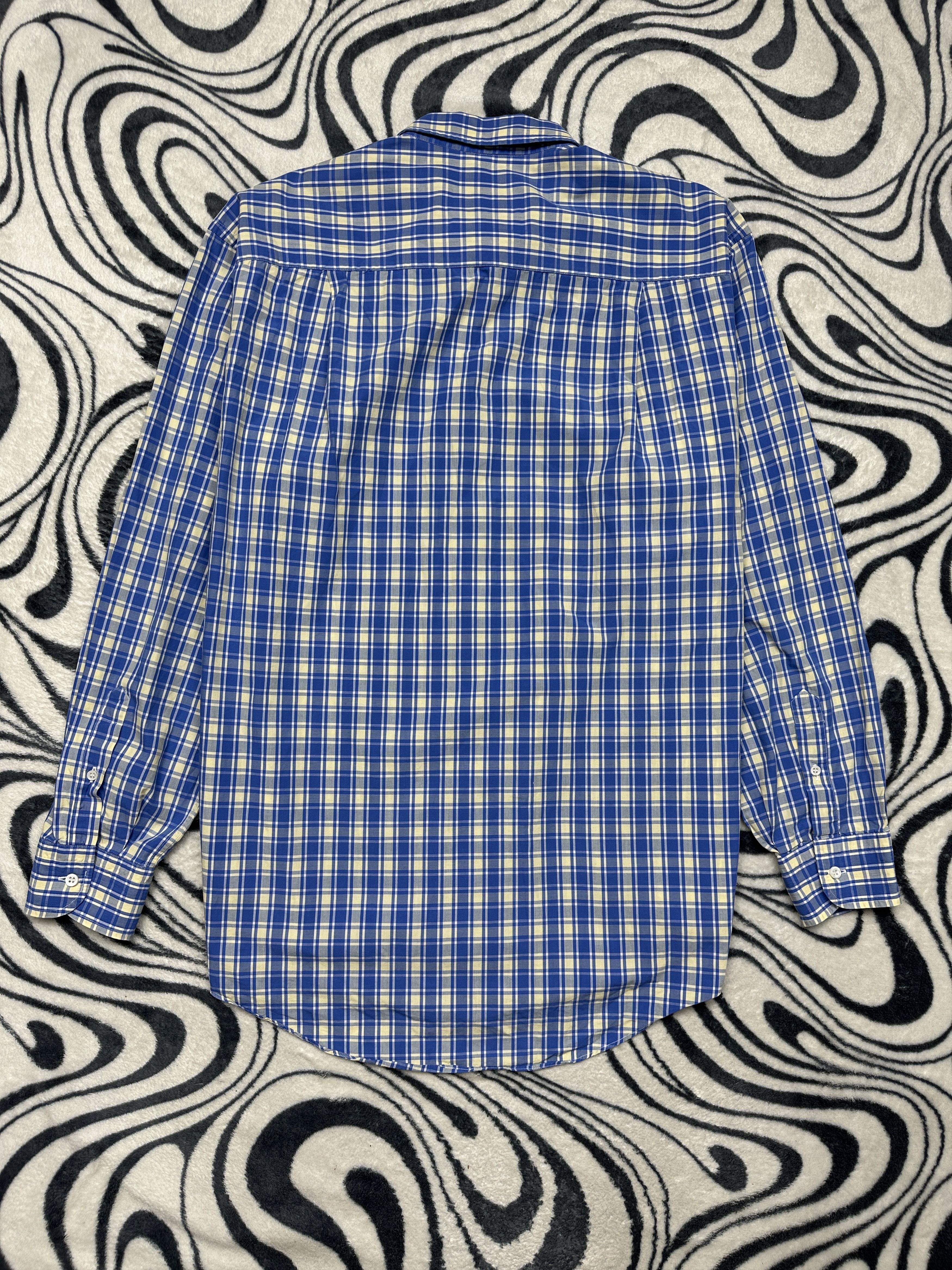 Ermenegildo Zegna Ermenegildo Zegna Vintage Mens Plaid Shirt Size US L / EU 52-54 / 3 - 6 Thumbnail