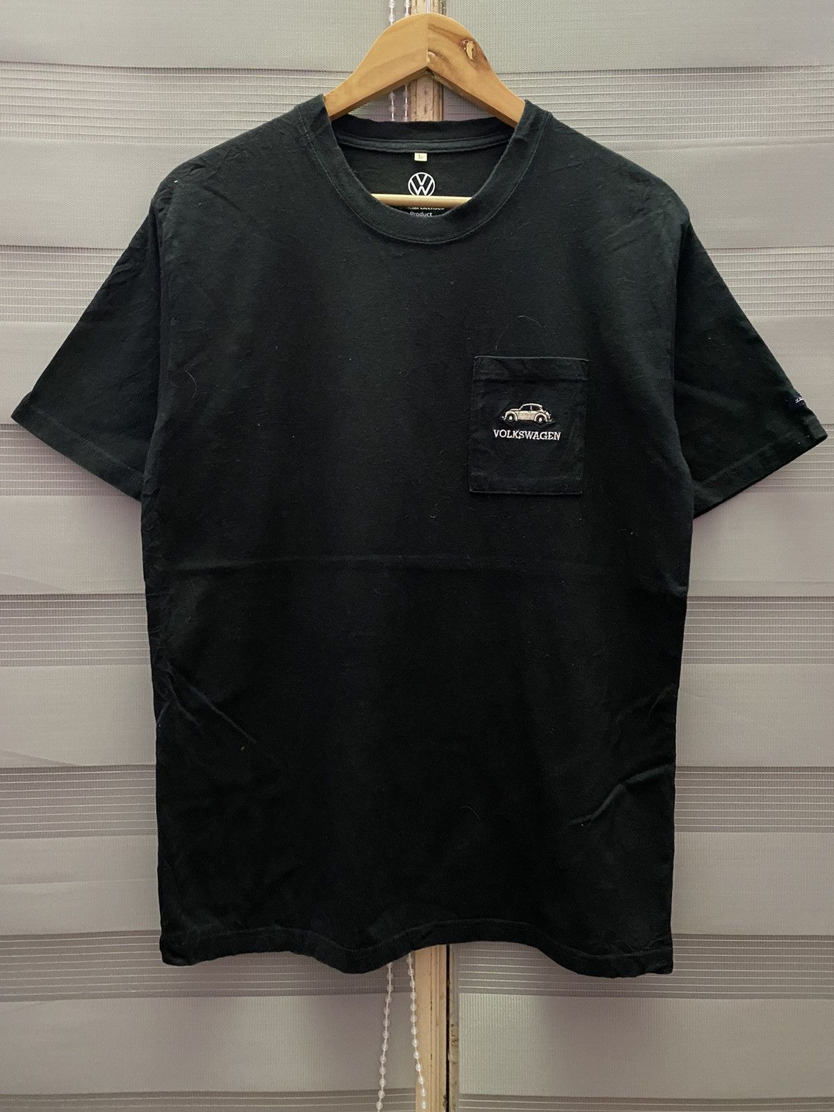 Vintage Volkswagen Embroidered Logo Official Licensed Pocket Tee Size US L / EU 52-54 / 3 - 1 Thumbnail