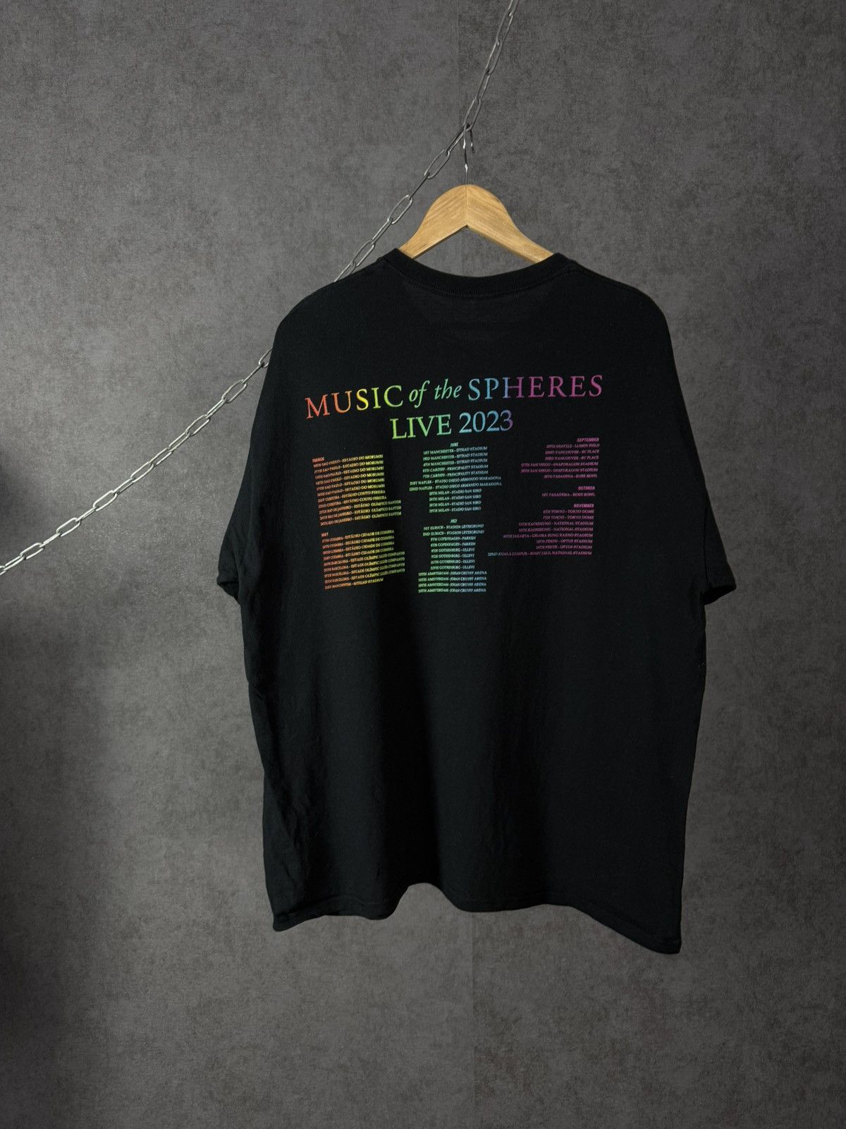 Band Tees Coldplay rock band tour tee Size US XL / EU 56 / 4 - 2 Thumbnail