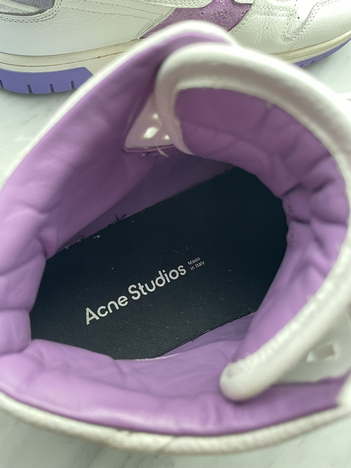 Acne Studios Acne Studios high top Stockholm pop sneakers leather Size US 8.5 / EU 41-42 - 7 Thumbnail
