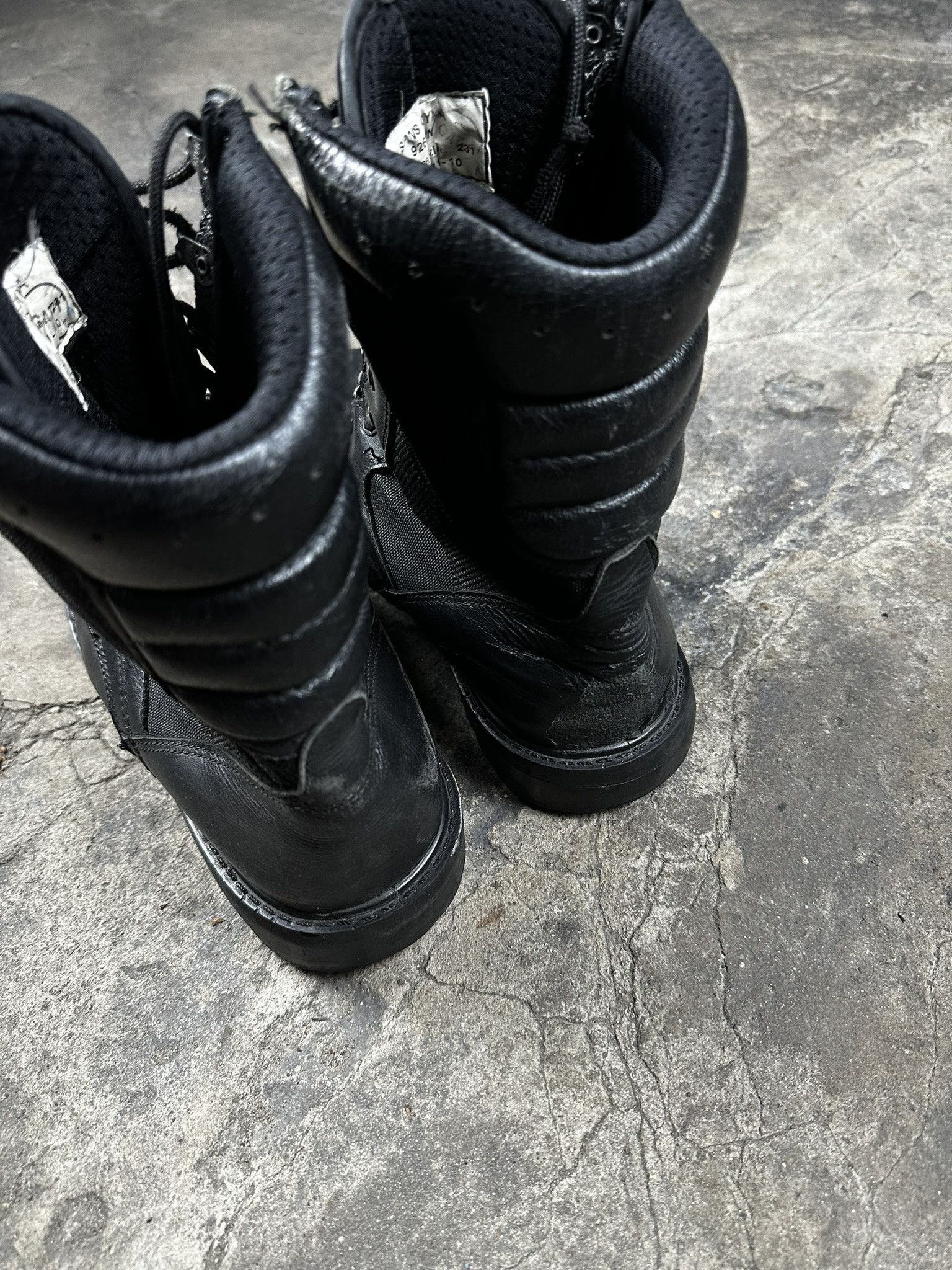 Vintage Vintage Polish Army Combat Leather Boots Size US 9.5 / EU 42-43 - 9 Thumbnail