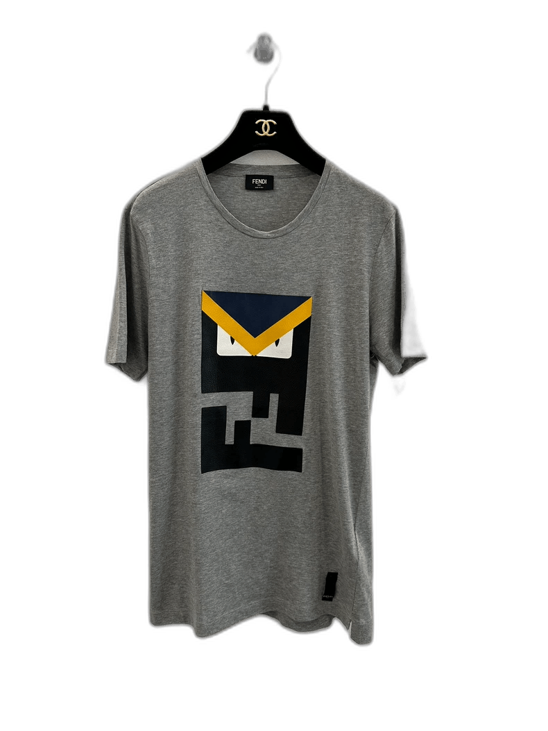 フェンディ　Tシャツ　6A モンスター　グレー Fendi Monster T Shirt | Grailed