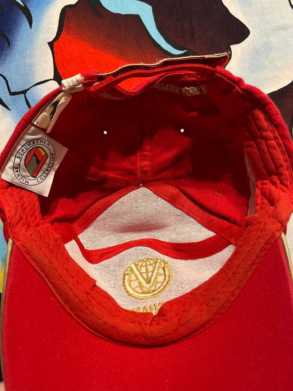 Ferrari × Formula 1 × Vintage Vintage Michael Schumacher 1995 Embroidered Logo Cap 90s Size ONE SIZE - 4 Thumbnail