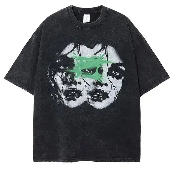 Japanese Brand Vintage Graphic Print Punk Gothic short-sleeved T-shirt Size US S / EU 44-46 / 1 - 7 Thumbnail
