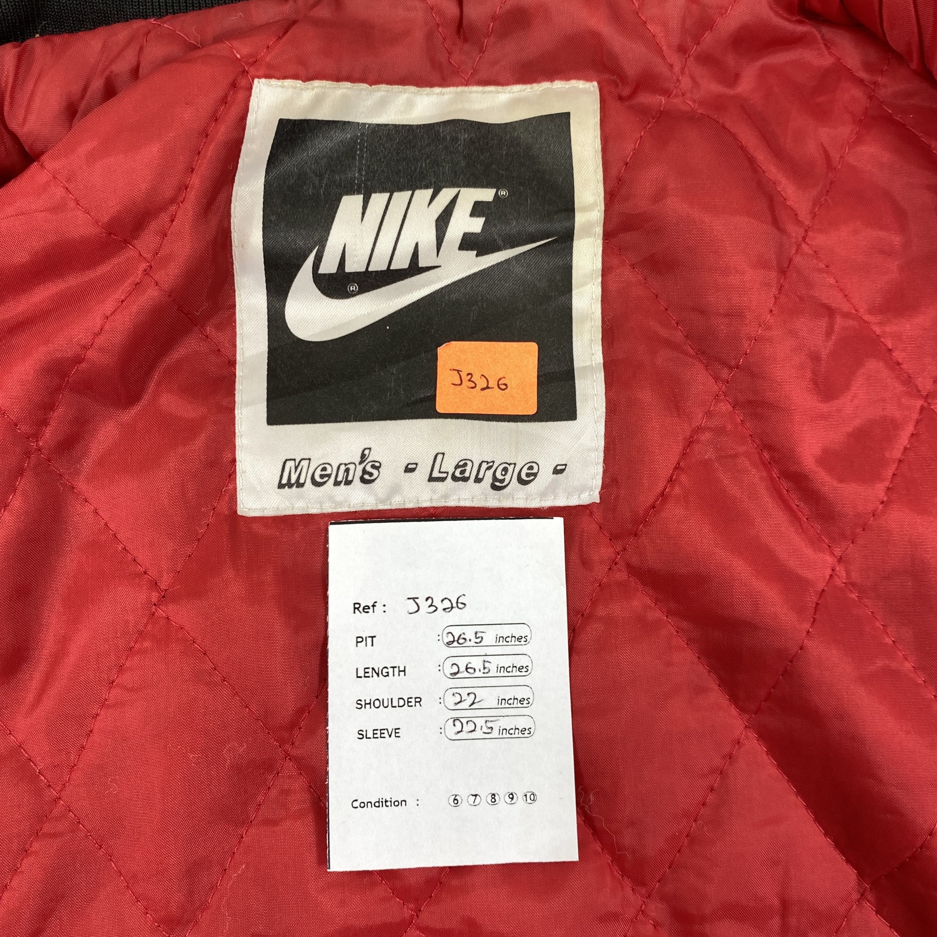 Nike Vintage Nike Geotech Bomber Jacket- J326 Size US L / EU 52-54 / 3 - 8 Thumbnail