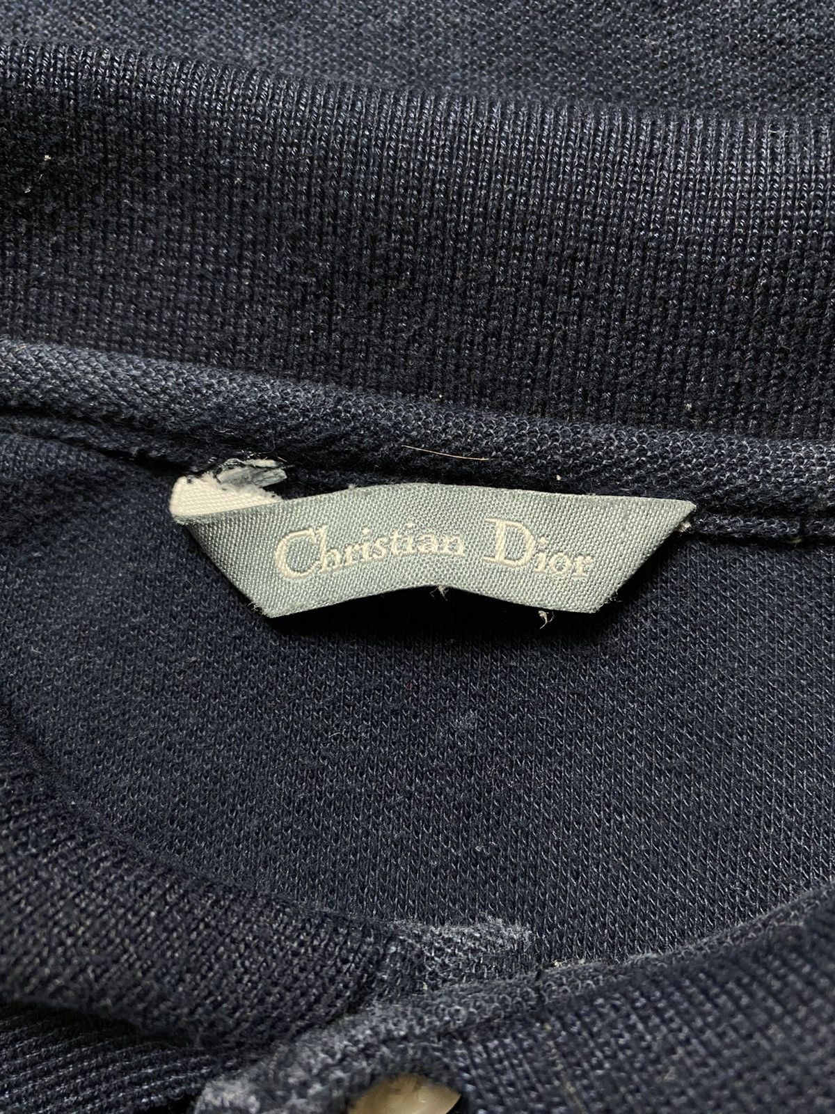 Dior Christian Dior striped polo embroidered logo y2k 90s vintage Size US S / EU 44-46 / 1 - 3 Thumbnail