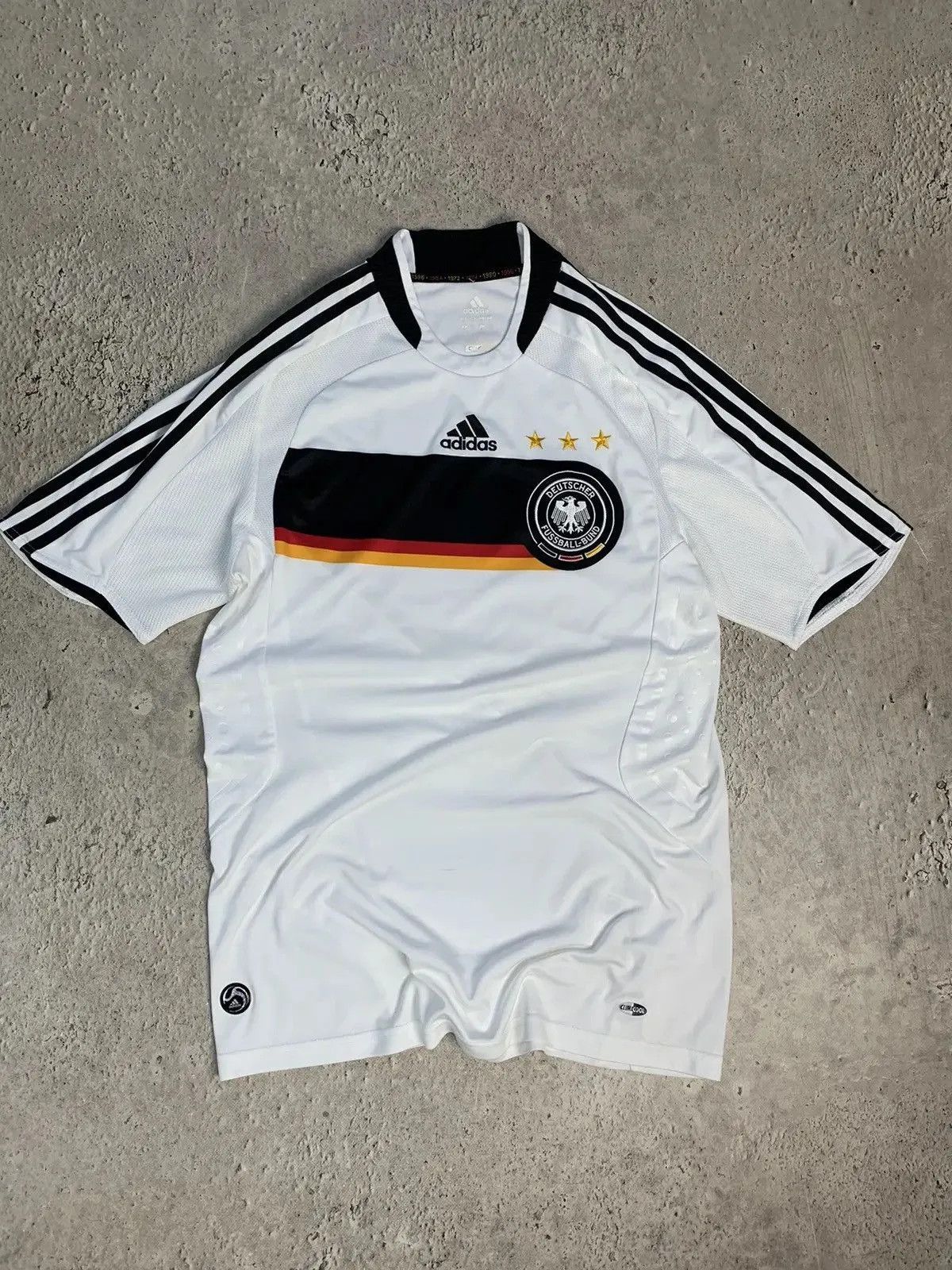 Adidas × Vintage Vintage Y2K blokecore 2008/9 Adidas Germany jersey Soccer Size US M / EU 48-50 / 2 - 1 Thumbnail
