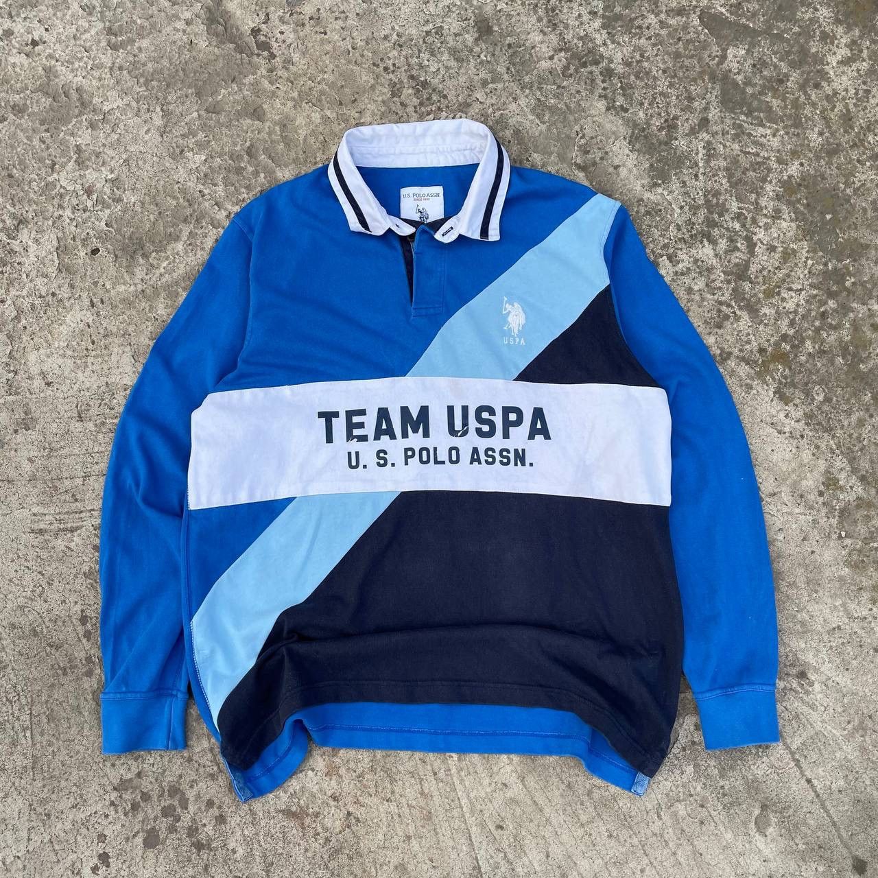 U.S. Polo Assn. Vintage Team USPA Long-sleeve T-shirts Size XL Old Money Size US XL / EU 56 / 4 - 1 Thumbnail