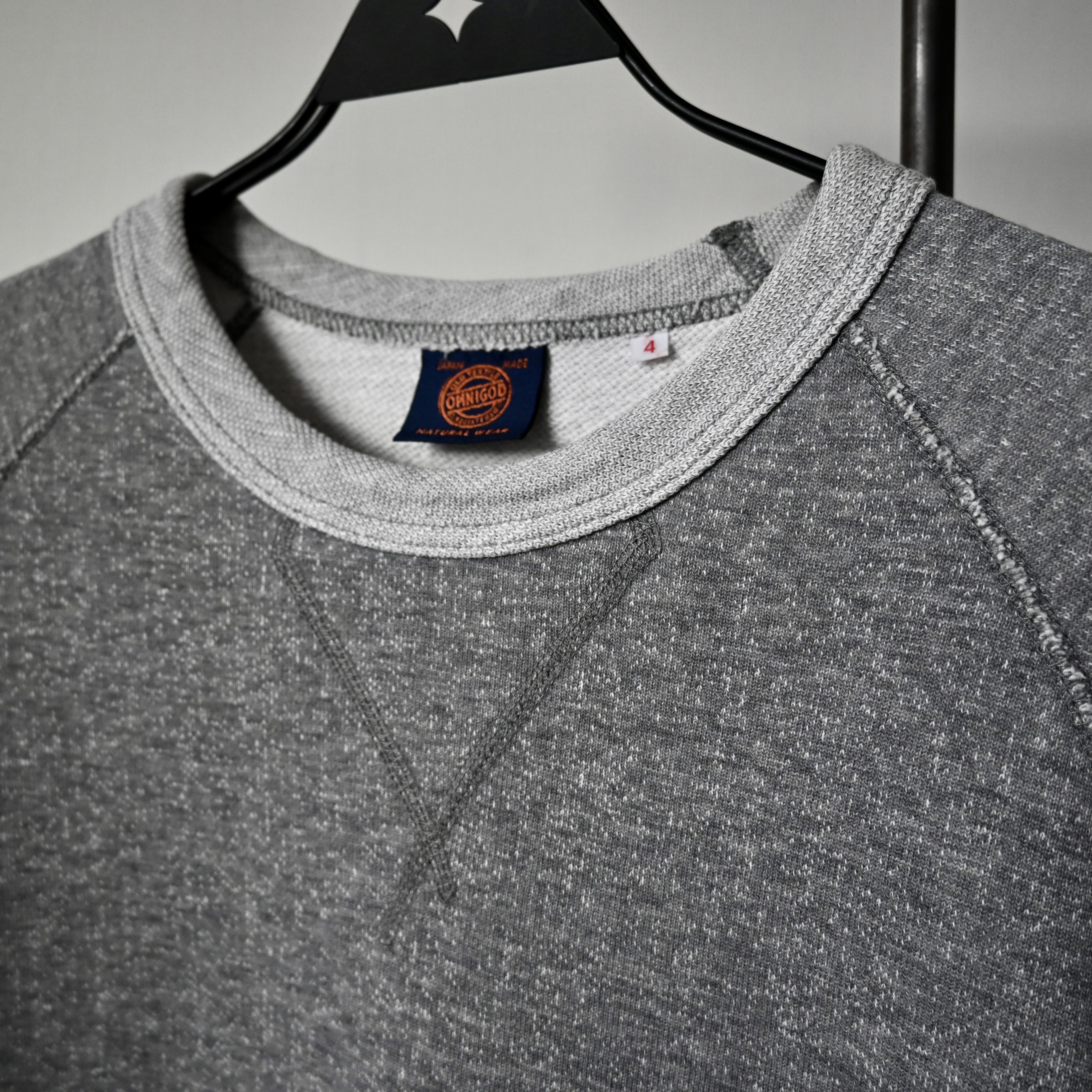 OMNIGOD 2000s OMNIGOD drop-needle knit crewneck sweatshirt Size US L / EU 52-54 / 3 - 9 Thumbnail