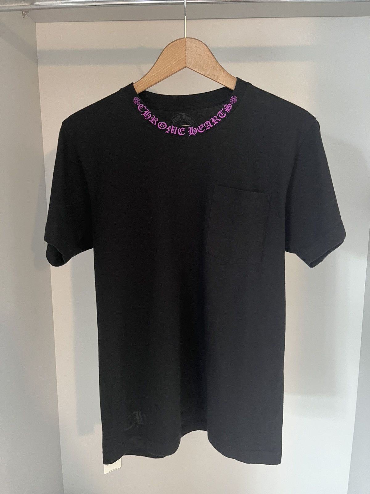 Chrome Hearts Chrome Hearts USA Arch Logo Pocket T-Shirt | Grailed