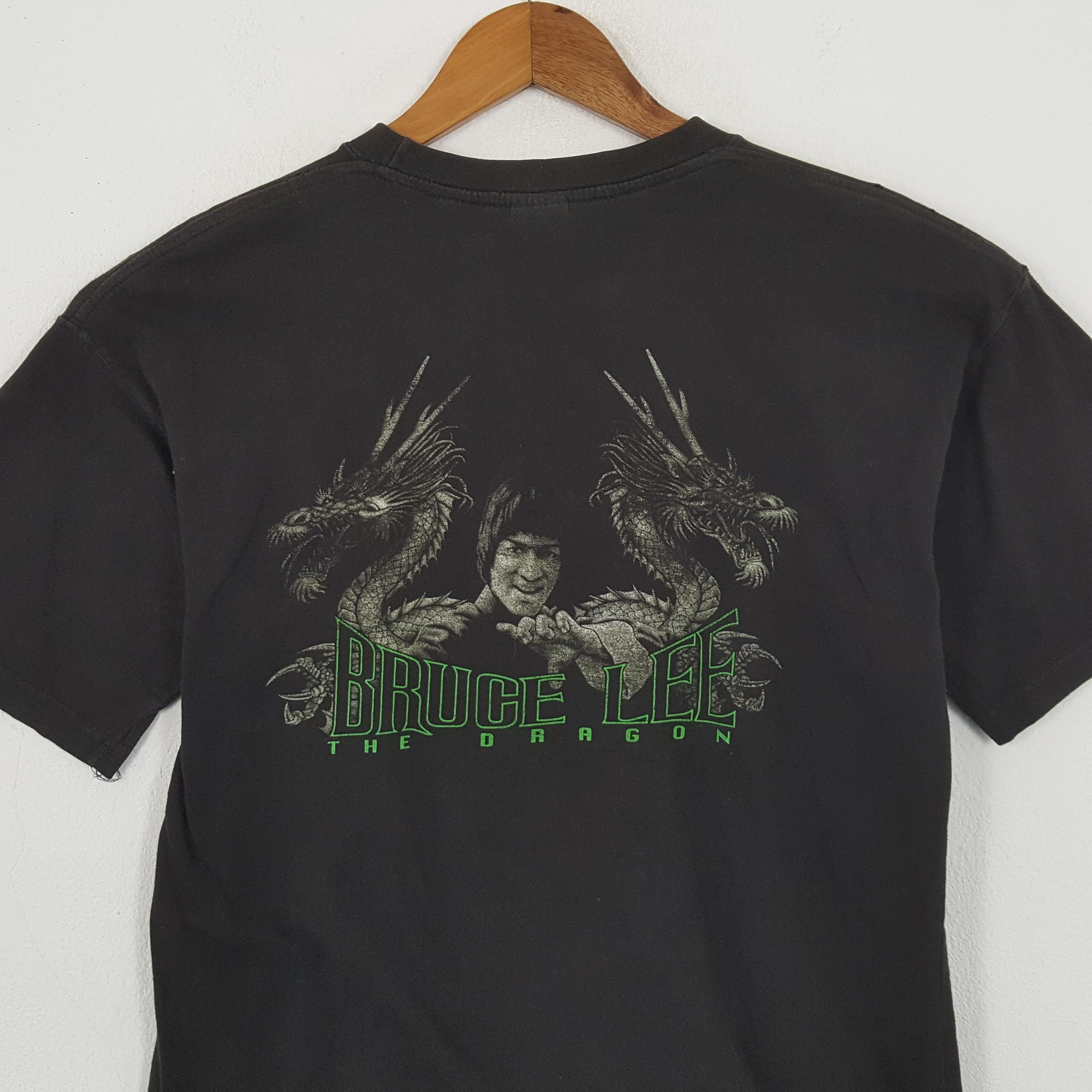 Vintage Vintage BRUCE LEE American Artist Movie T-Shirts Size US M / EU 48-50 / 2 - 4 Thumbnail