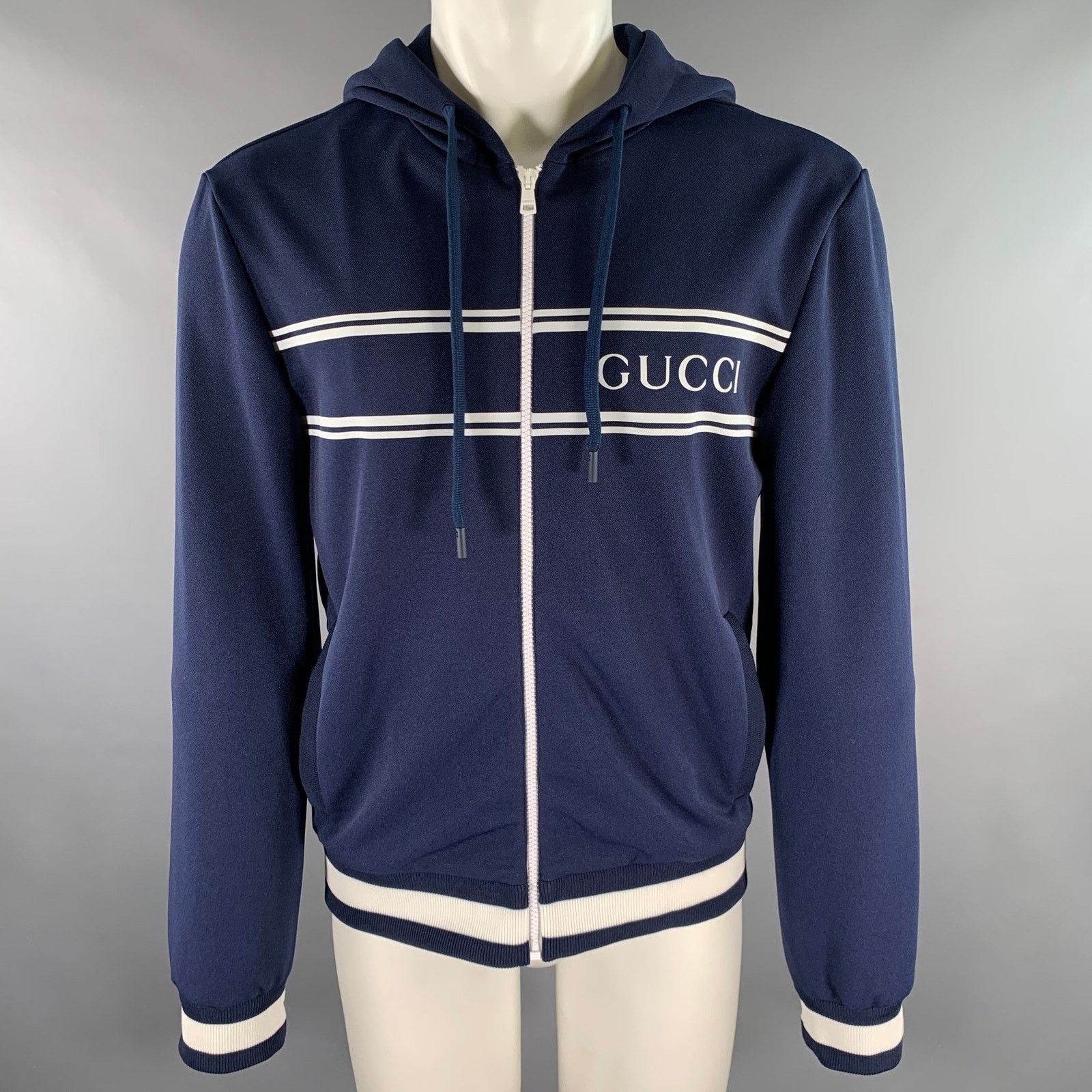 Gucci FW19 Manifesto Mask Hoodie - Green FEATURED ON RUNWAY | Grailed