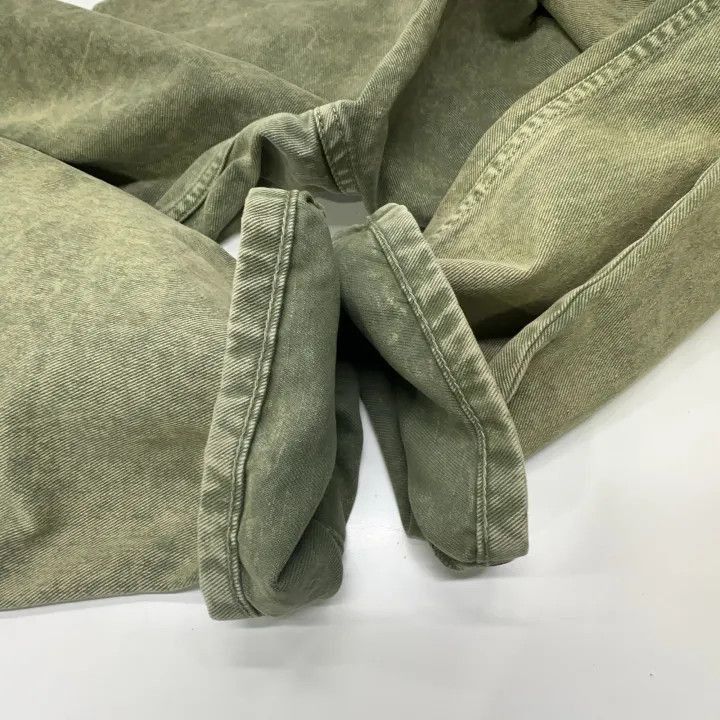 AMI AMIPARIS Green Pocket Tapered Jeans for Men -2507 Size US 34 / EU 50 - 8 Thumbnail