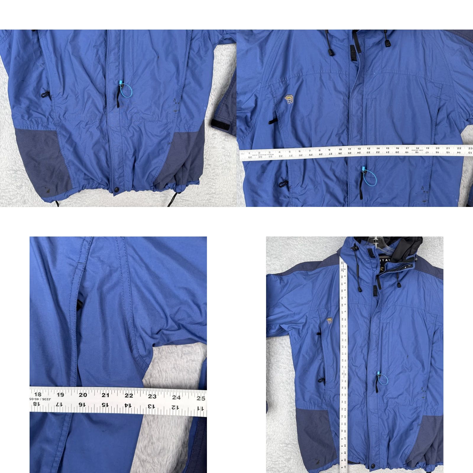 Mountain Hardwear Mountain Hardwear Jacket Men XL Blue Full Zip Hooded Ski Jacket Regular Outdoor Mens Size US XL / EU 56 / 4 - 8 Thumbnail