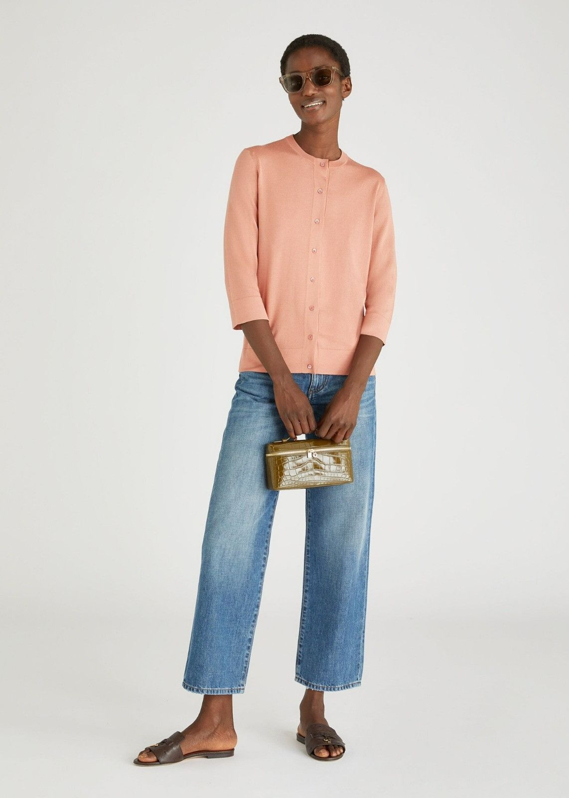 Loro Piana o1srvl11e0424 Sweatshirt in Pink Size L / US 10 / IT 46 - 2 Thumbnail