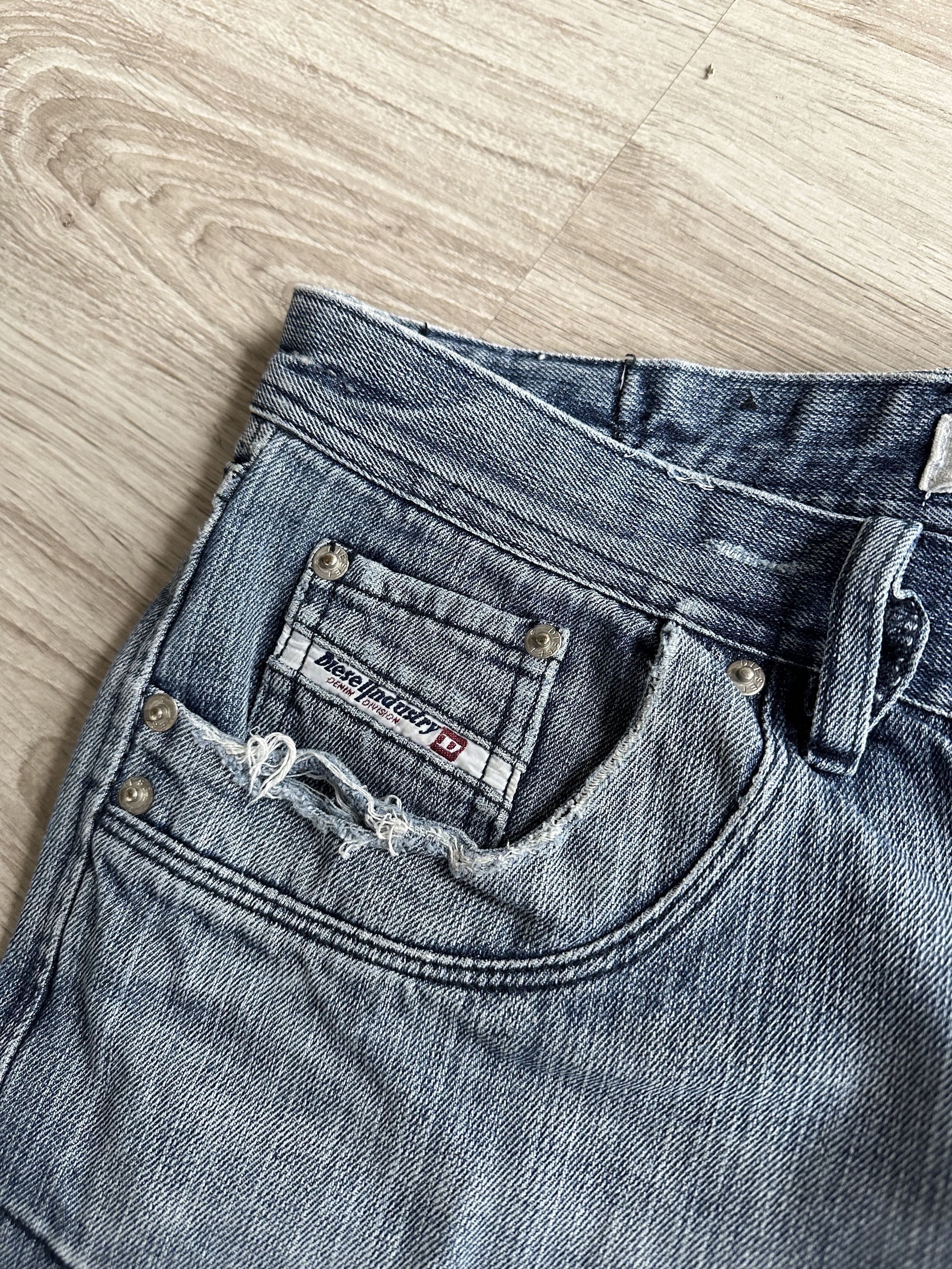 Diesel Diesel Industry Vintage y2k Denim Jeans 6055AC Size US 36 / EU 52 - 4 Thumbnail