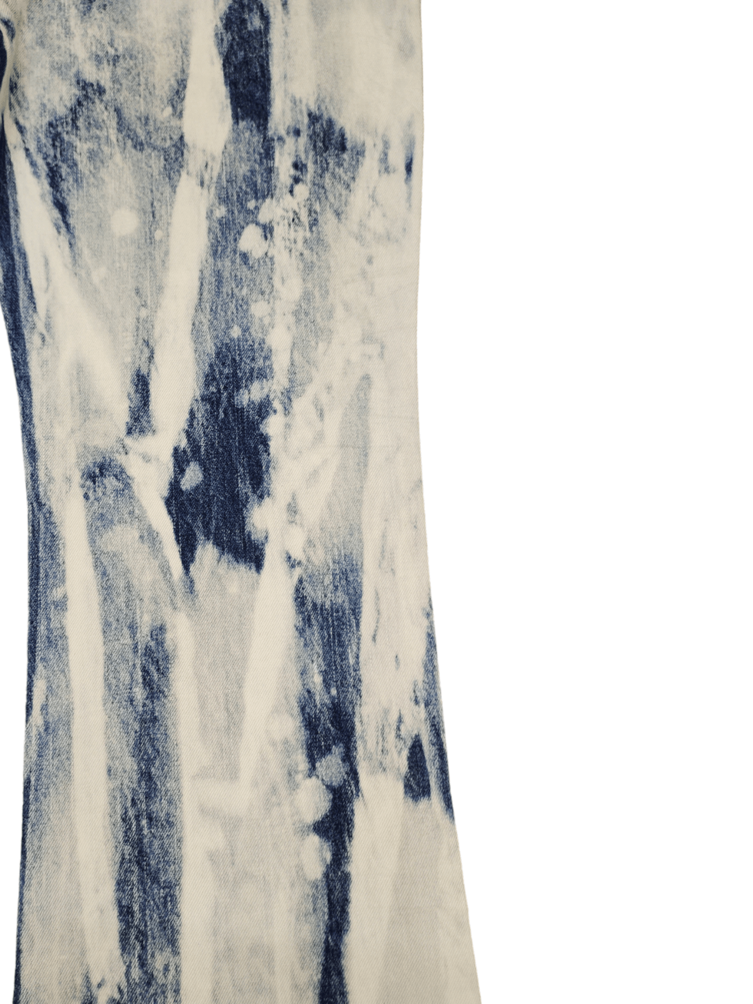 If Six Was Nine Flare Baggy Jean Terra Incognita Boot Cut Wide Leg Acid Wash Size US 29 - 18 Thumbnail