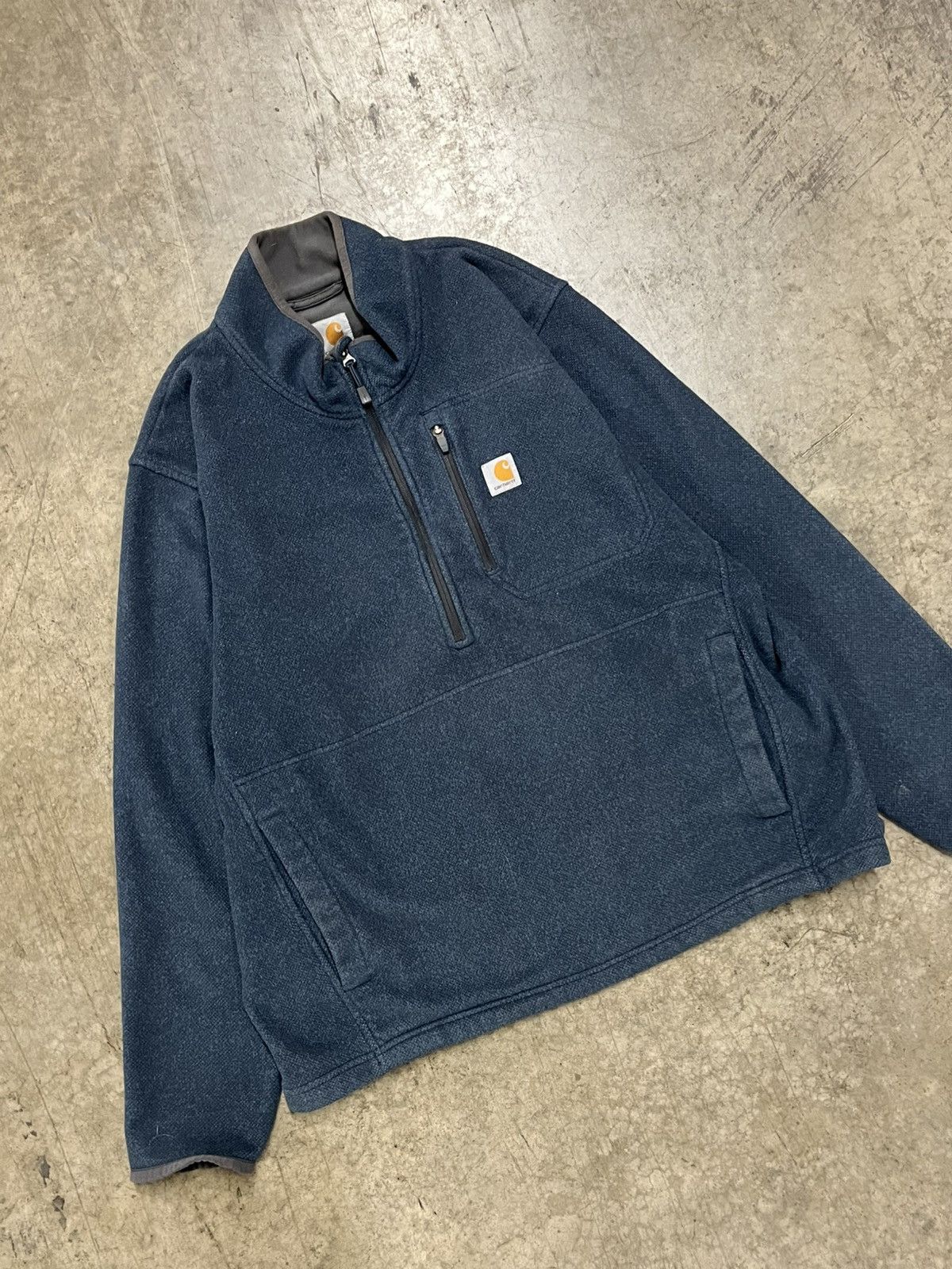 Carhartt × Vintage Carhartt fleece jacket lightweight streetwear hype outdoors Size US XL / EU 56 / 4 - 1 Thumbnail