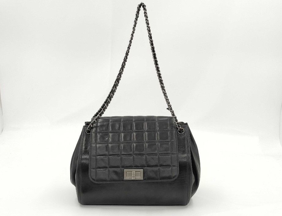Chanel Chanel Vintage Reissue Square Flap Bag Leather Size ONE SIZE - 1 Thumbnail